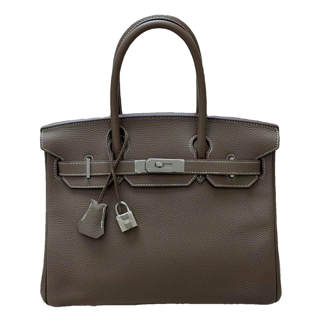 Birkin 30 leather handbag