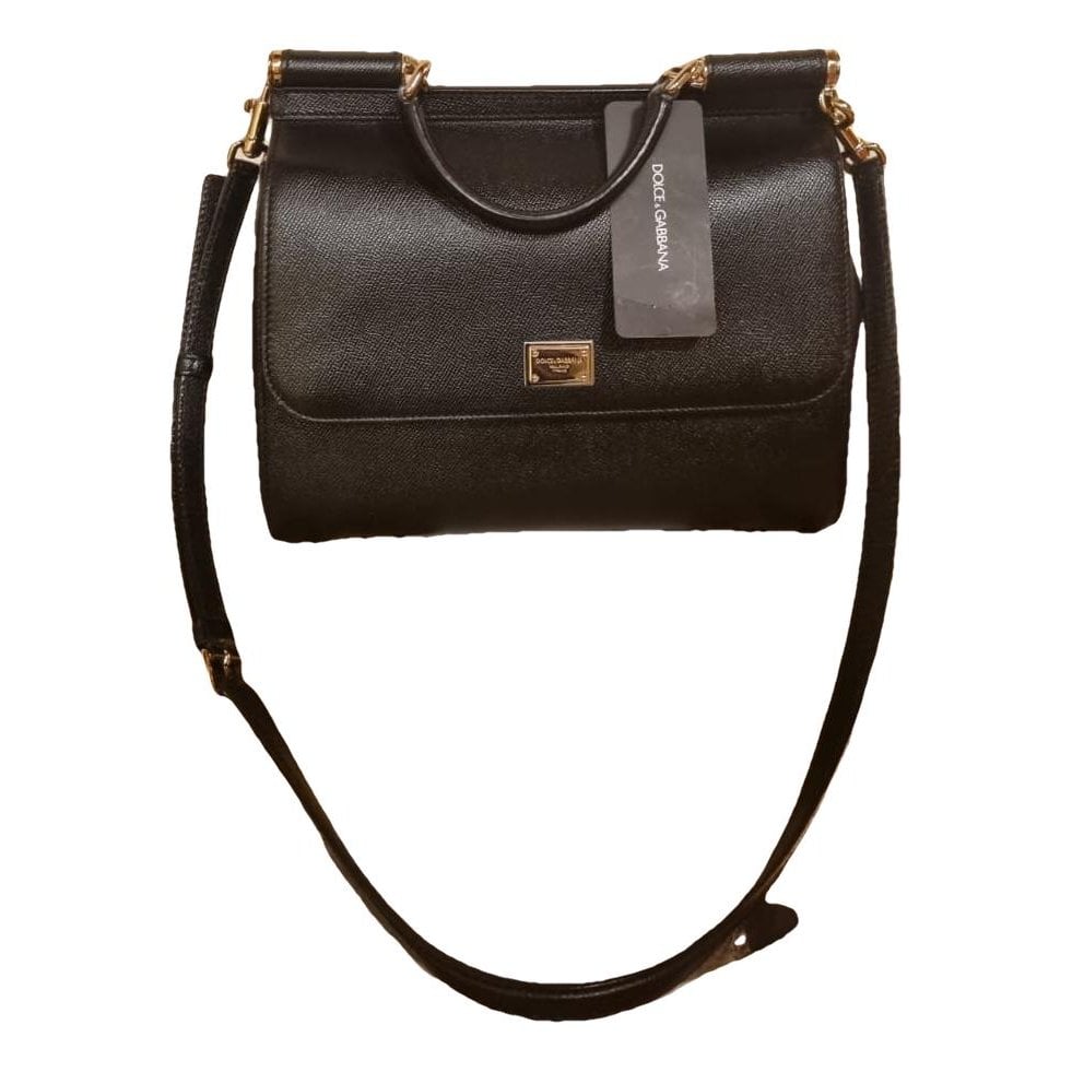 Dolce & Gabbana Sicily leather crossbody bag
