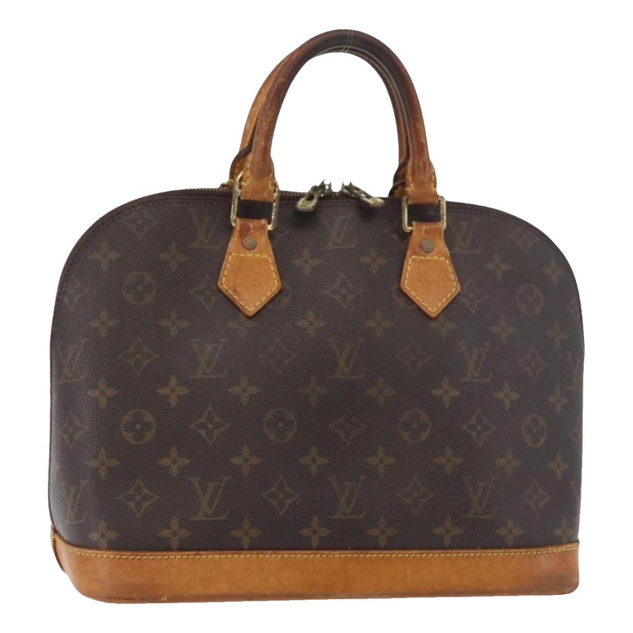 Alma leather handbag