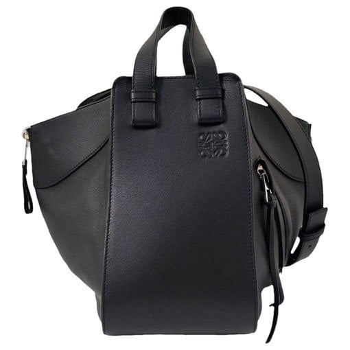 Hammock leather handbag