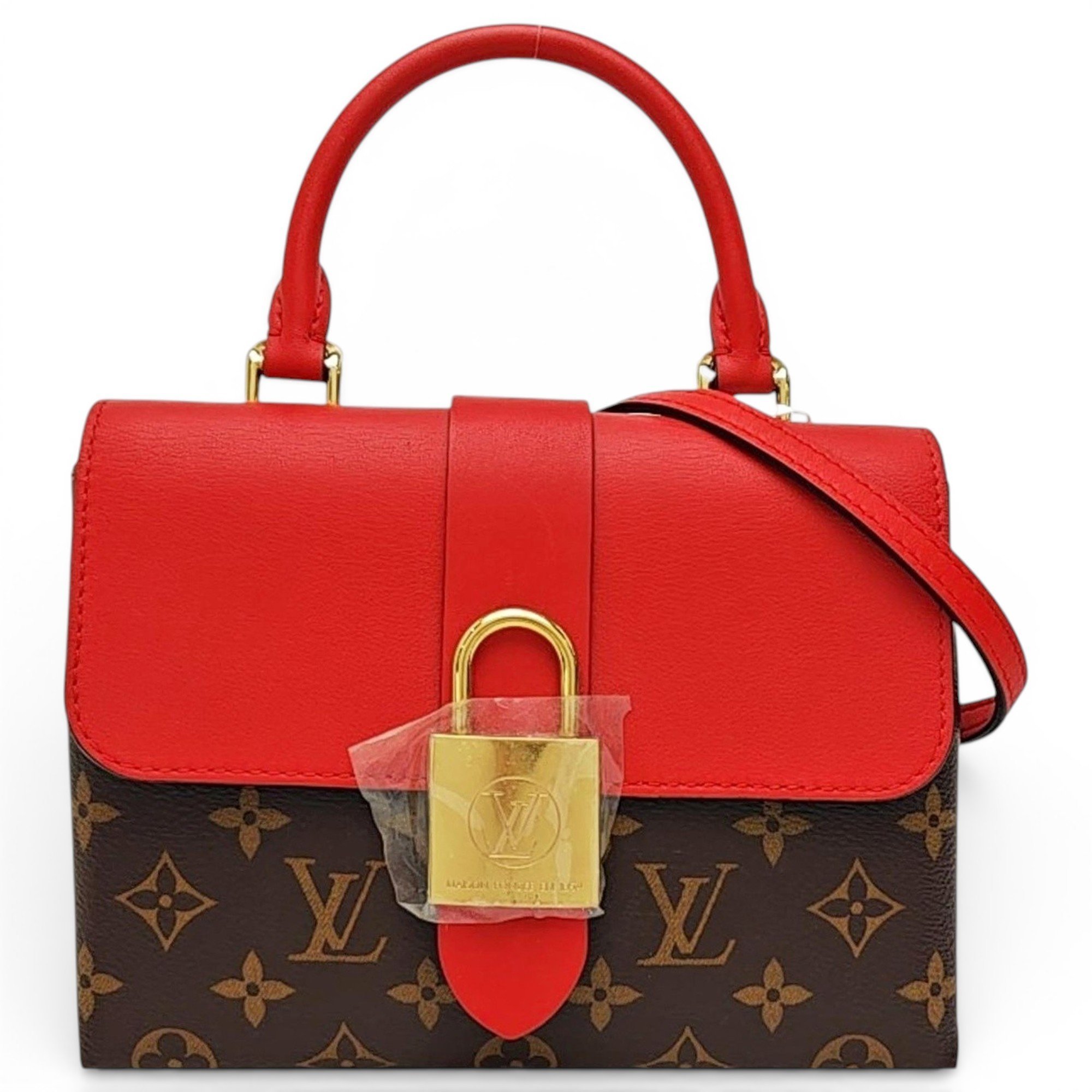 Louis Vuitton Locky BB leather handbag