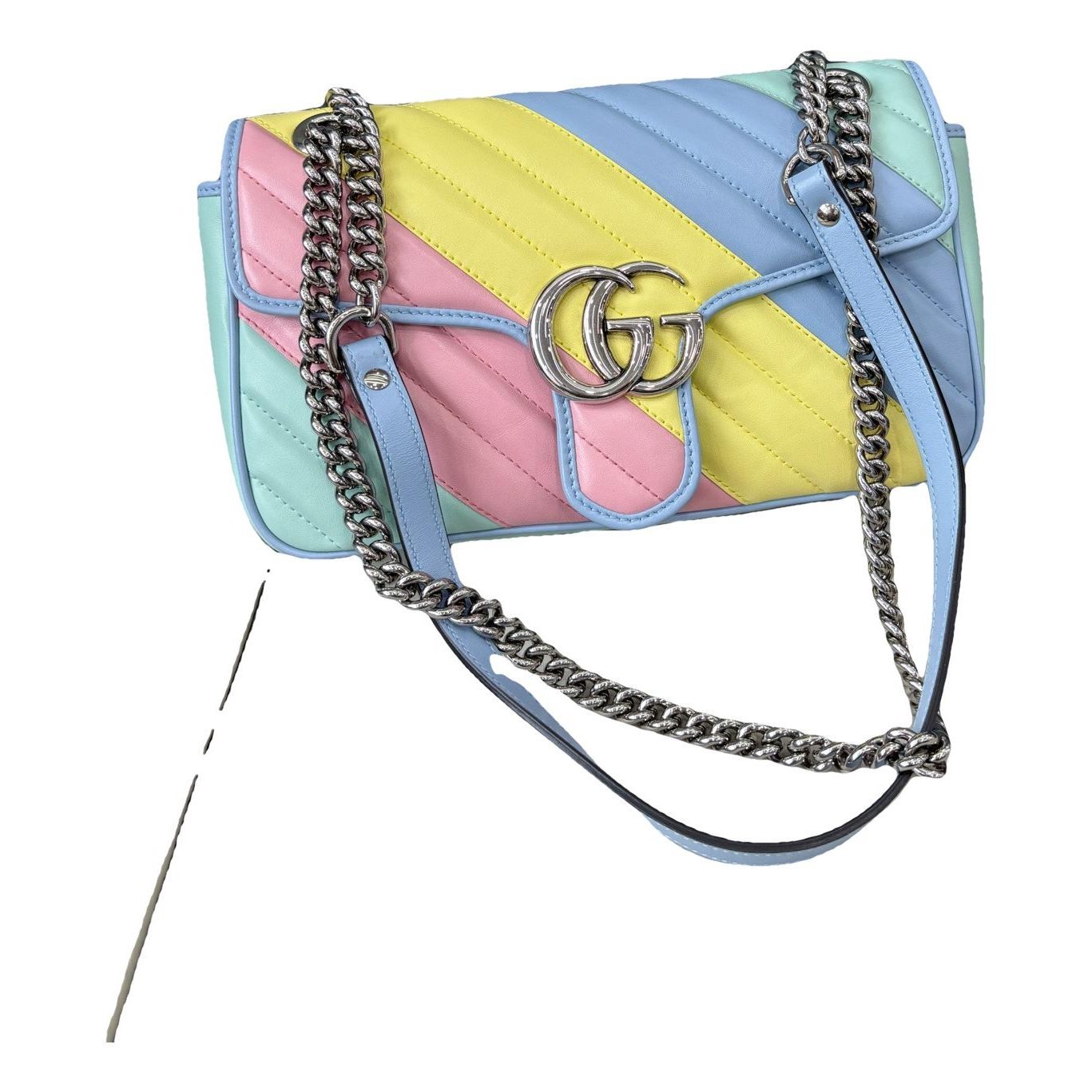 GG Marmont Flap leather handbag