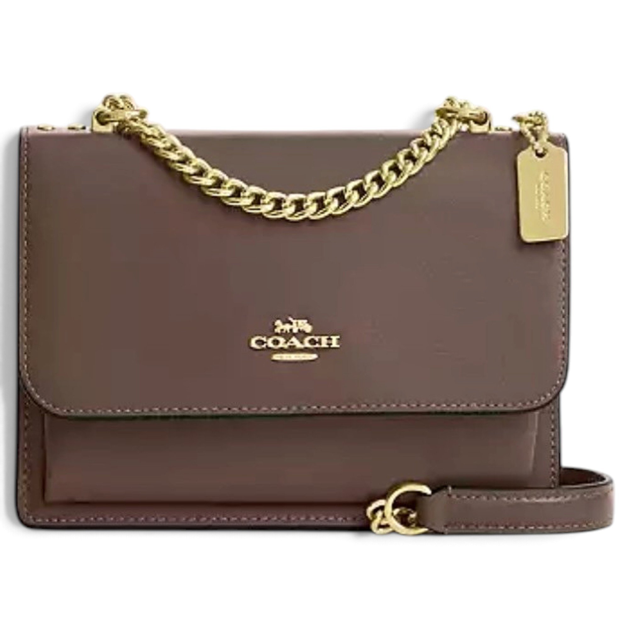 Leather crossbody bag
