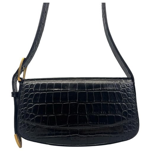 Patent leather handbag