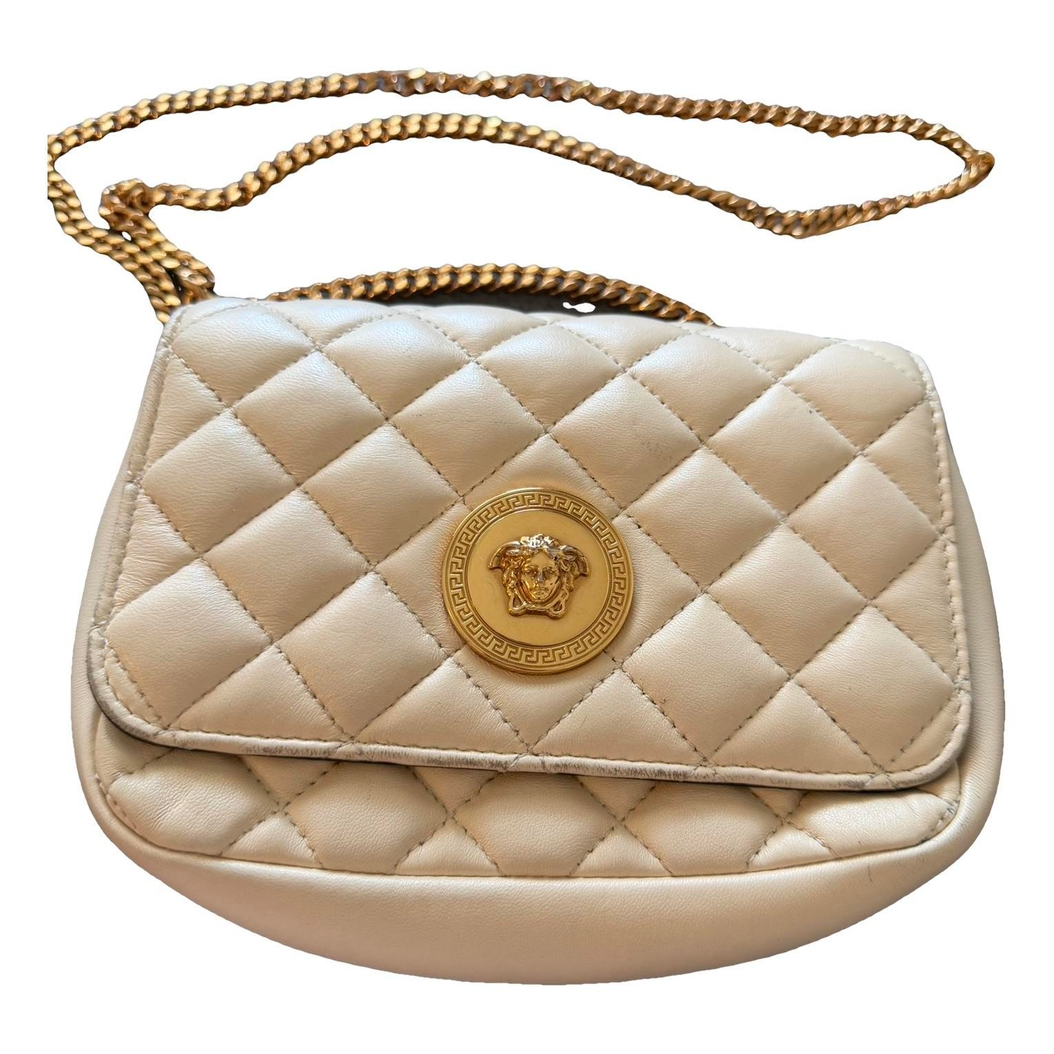 La Medusa leather handbag
