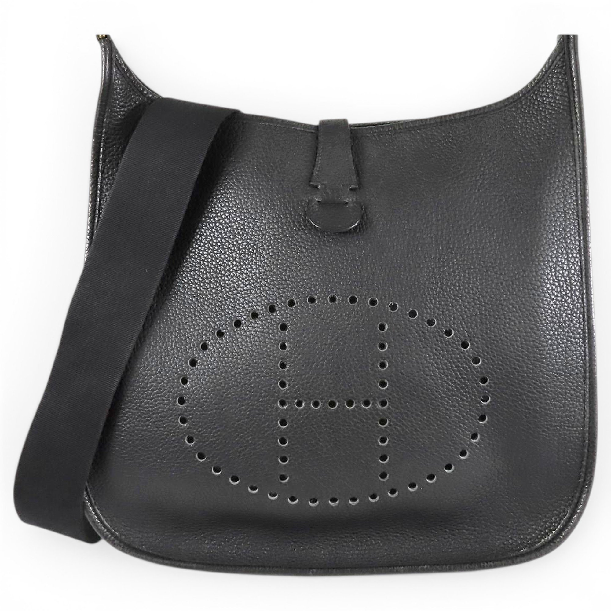 Evelyne leather handbag