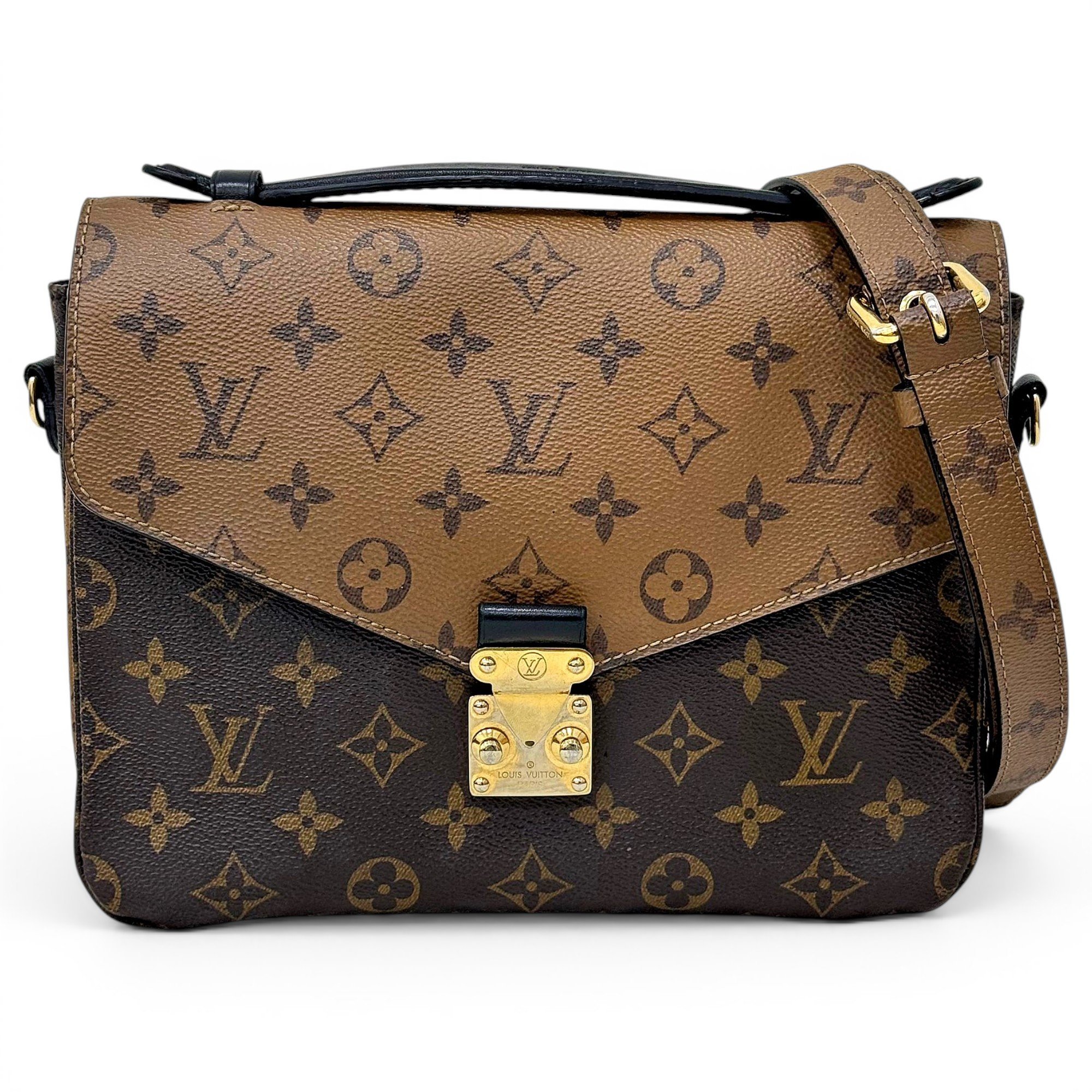 Metis leather handbag