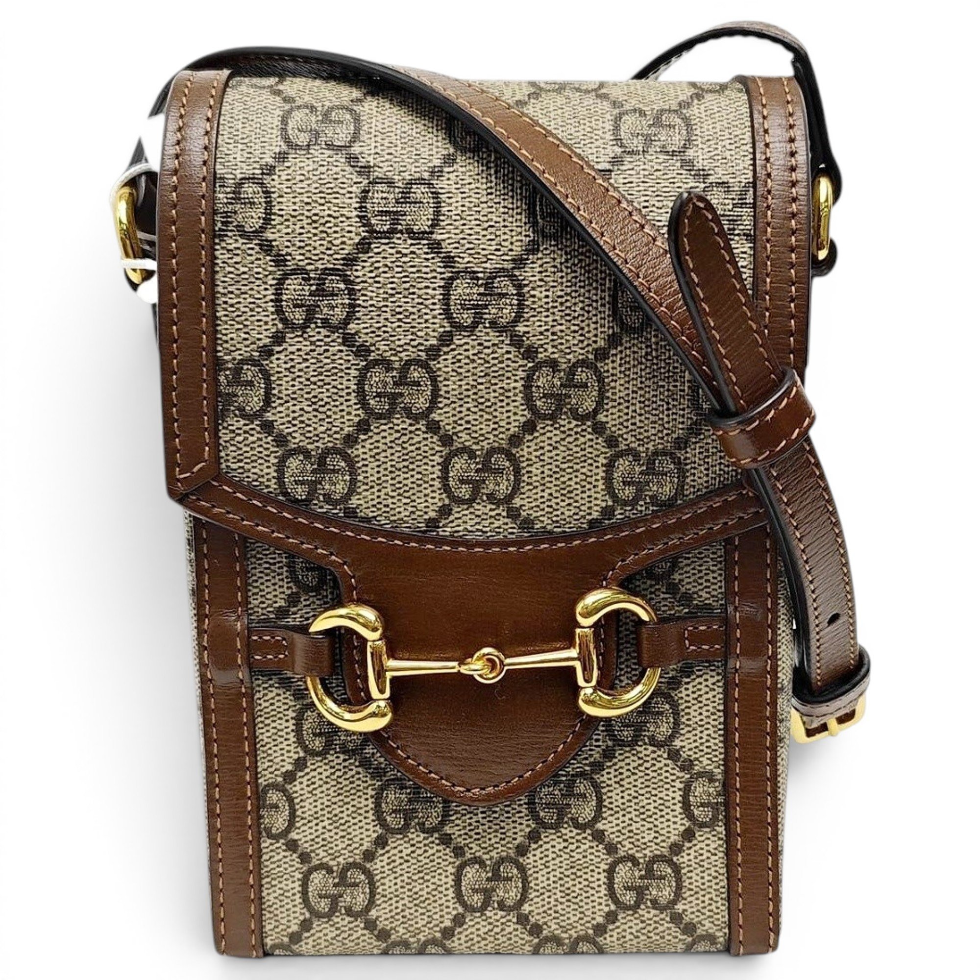 Handle Horsebit 1955 leather handbag