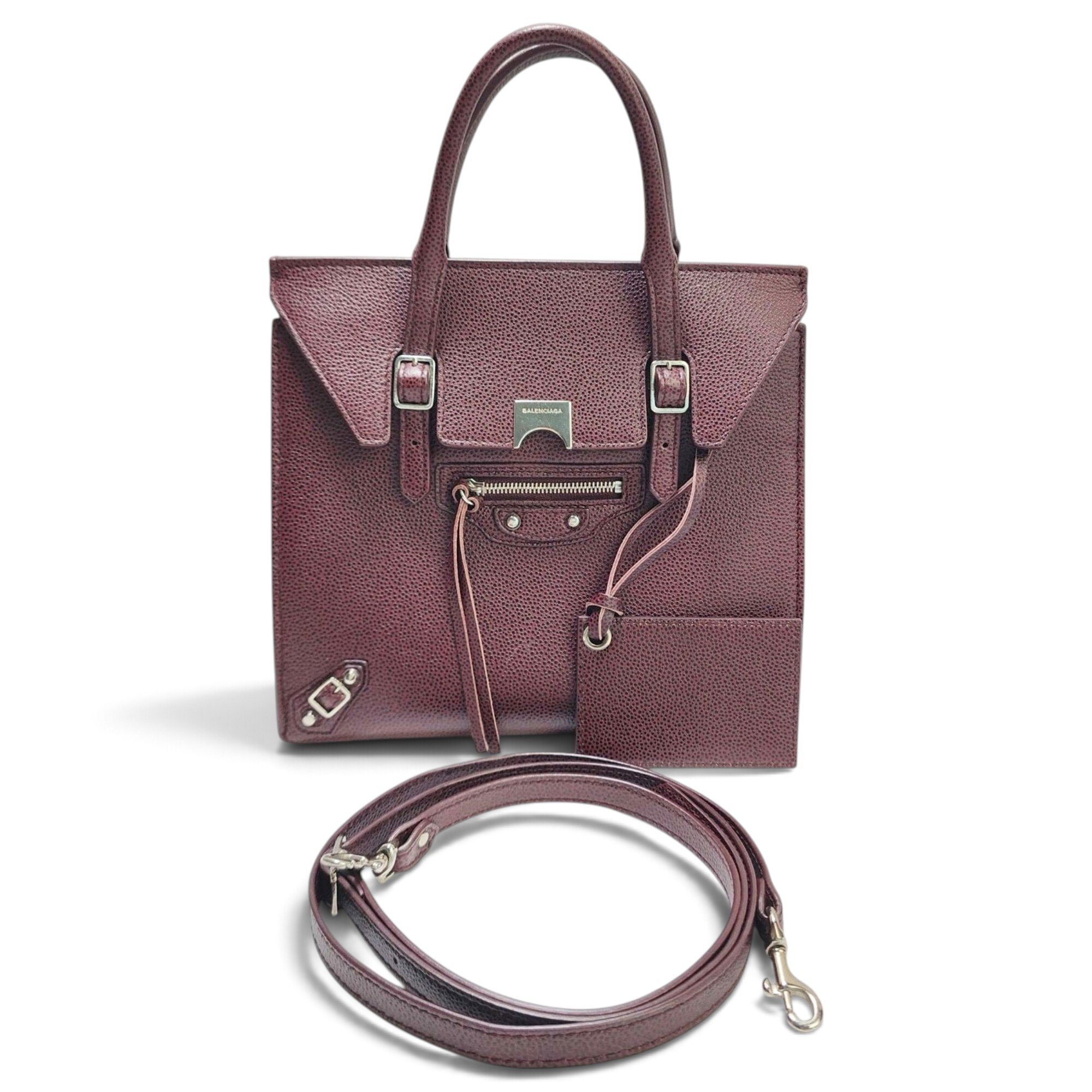 Leather handbag