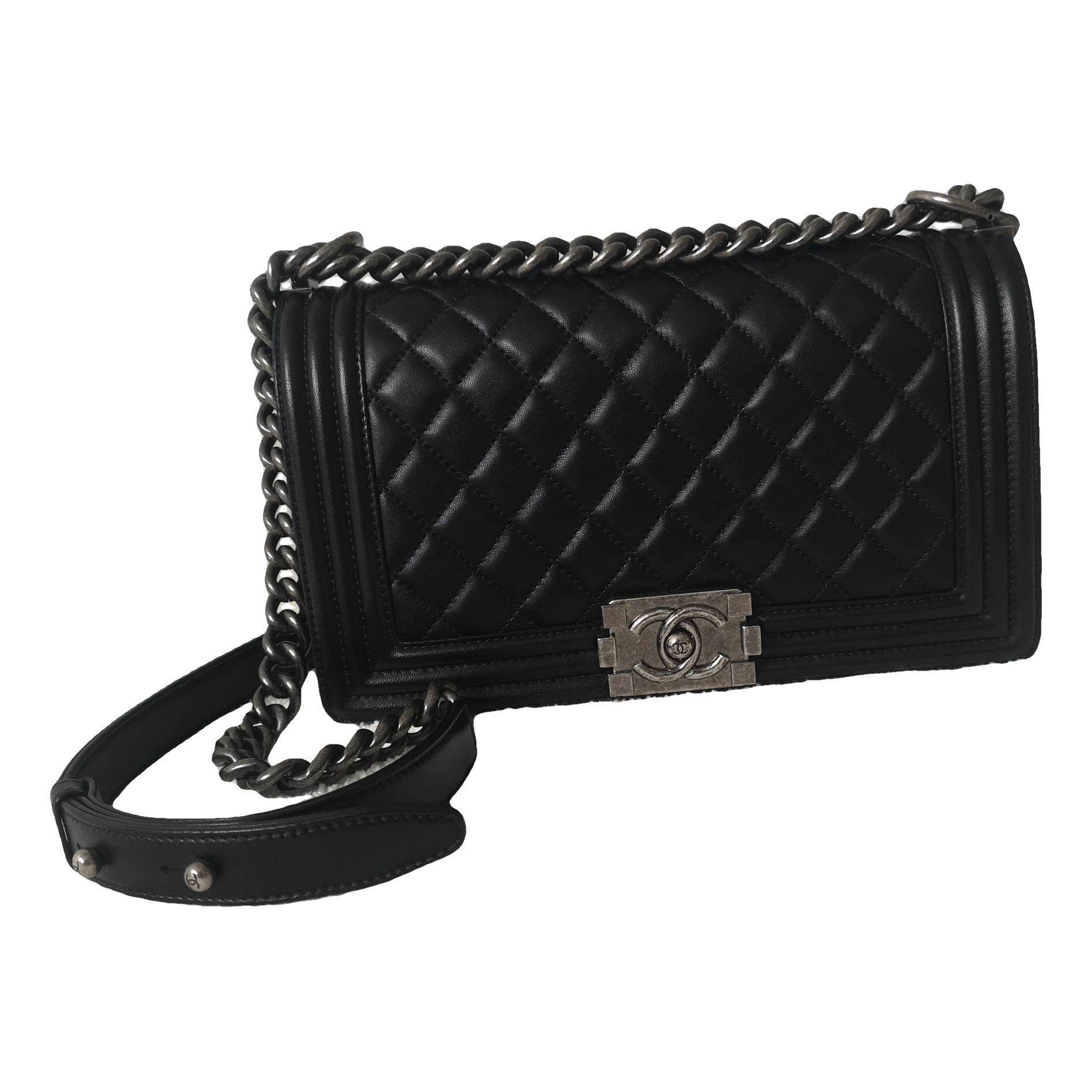 Boy leather crossbody bag