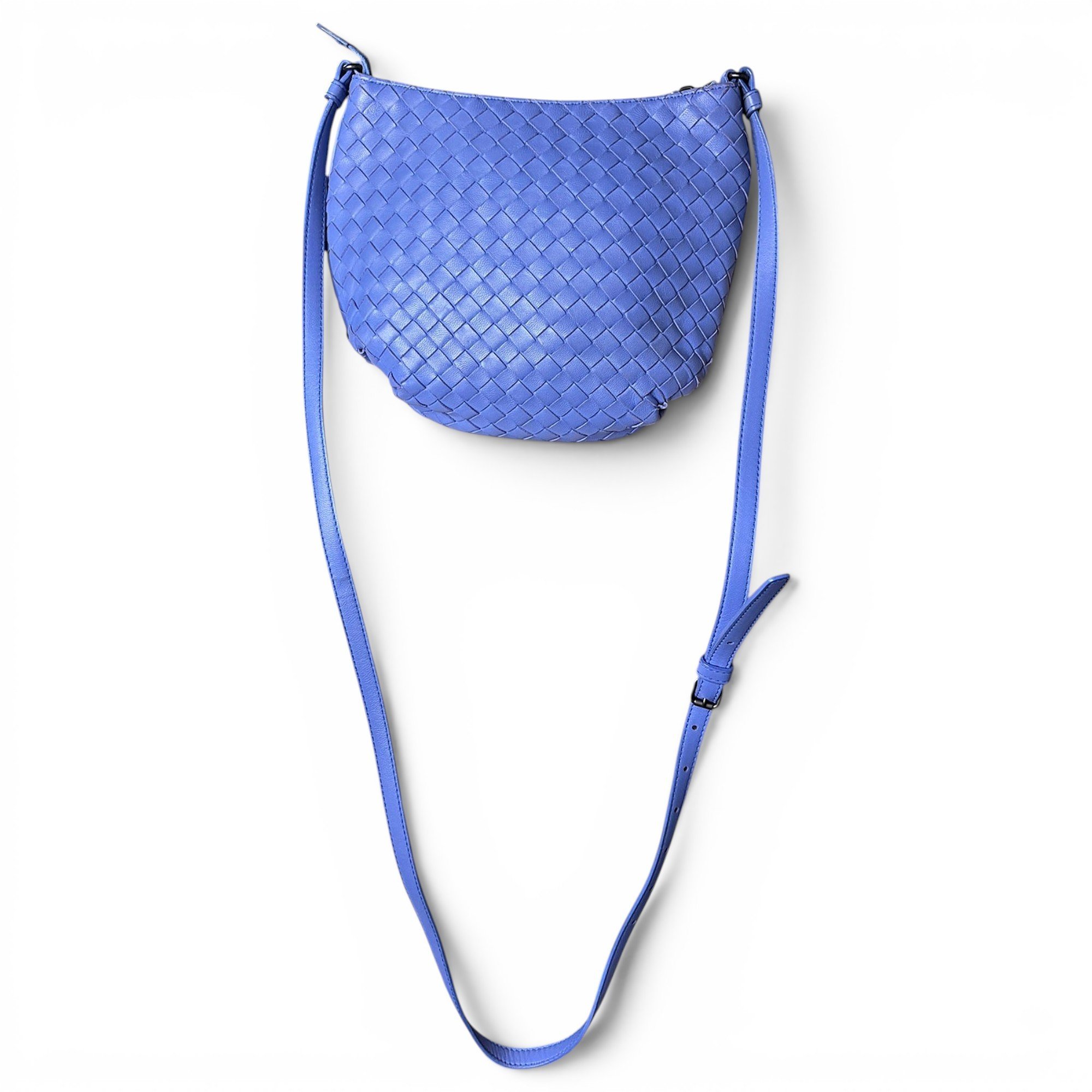 Bulb leather handbag