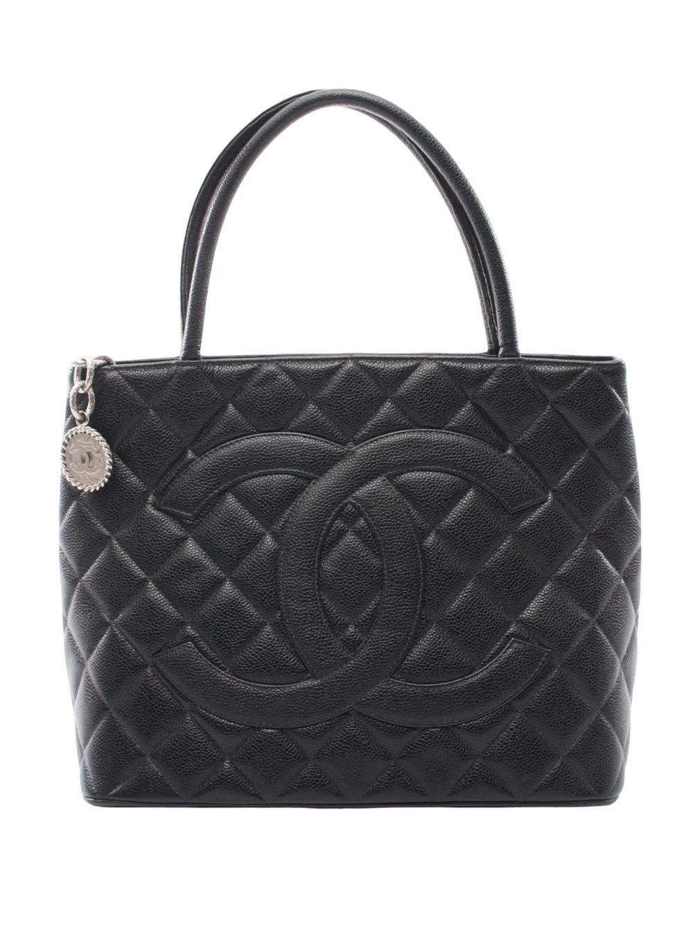 2000-2002 Caviar Medallion tote bag