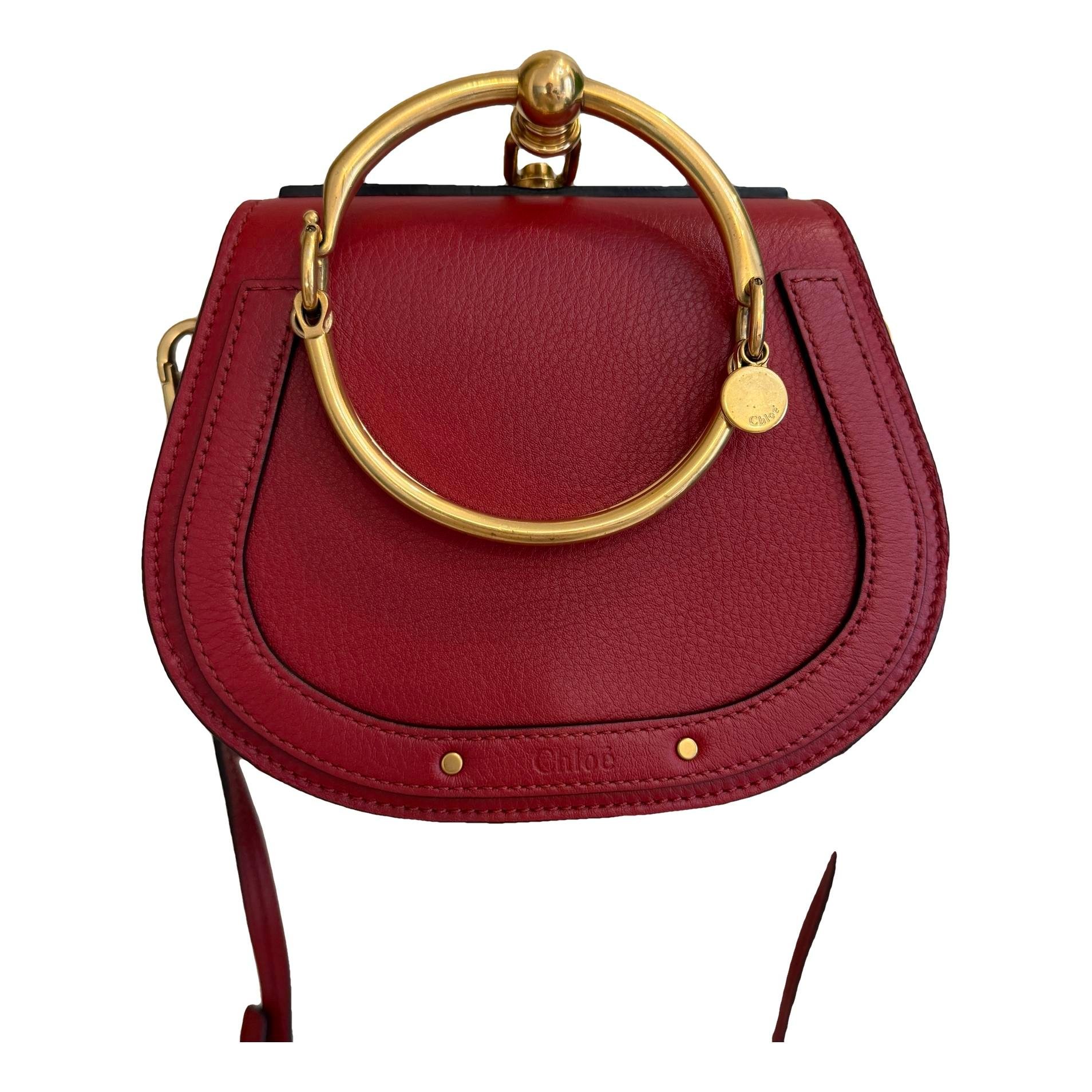 Bracelet Nile leather crossbody bag