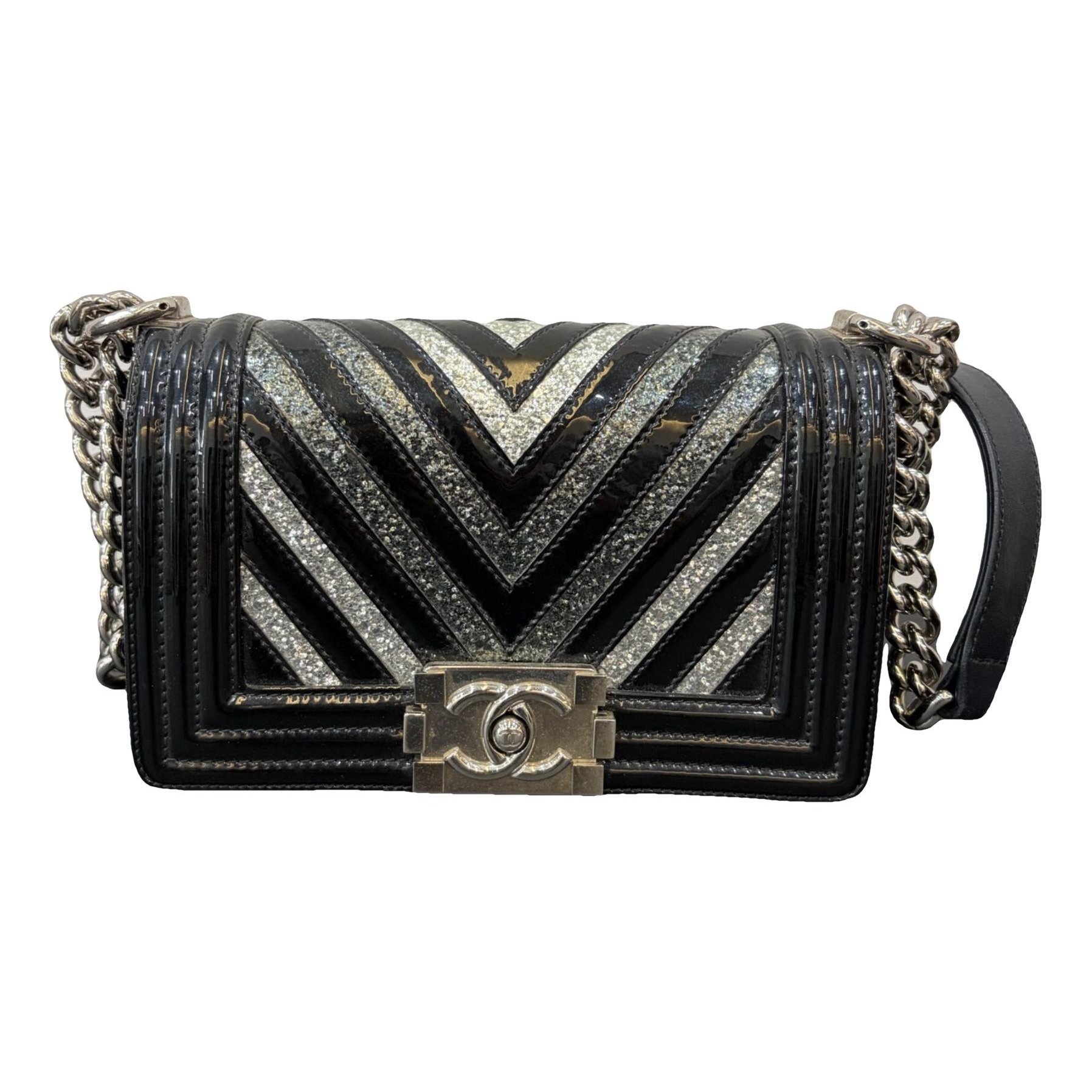 Boy leather crossbody bag