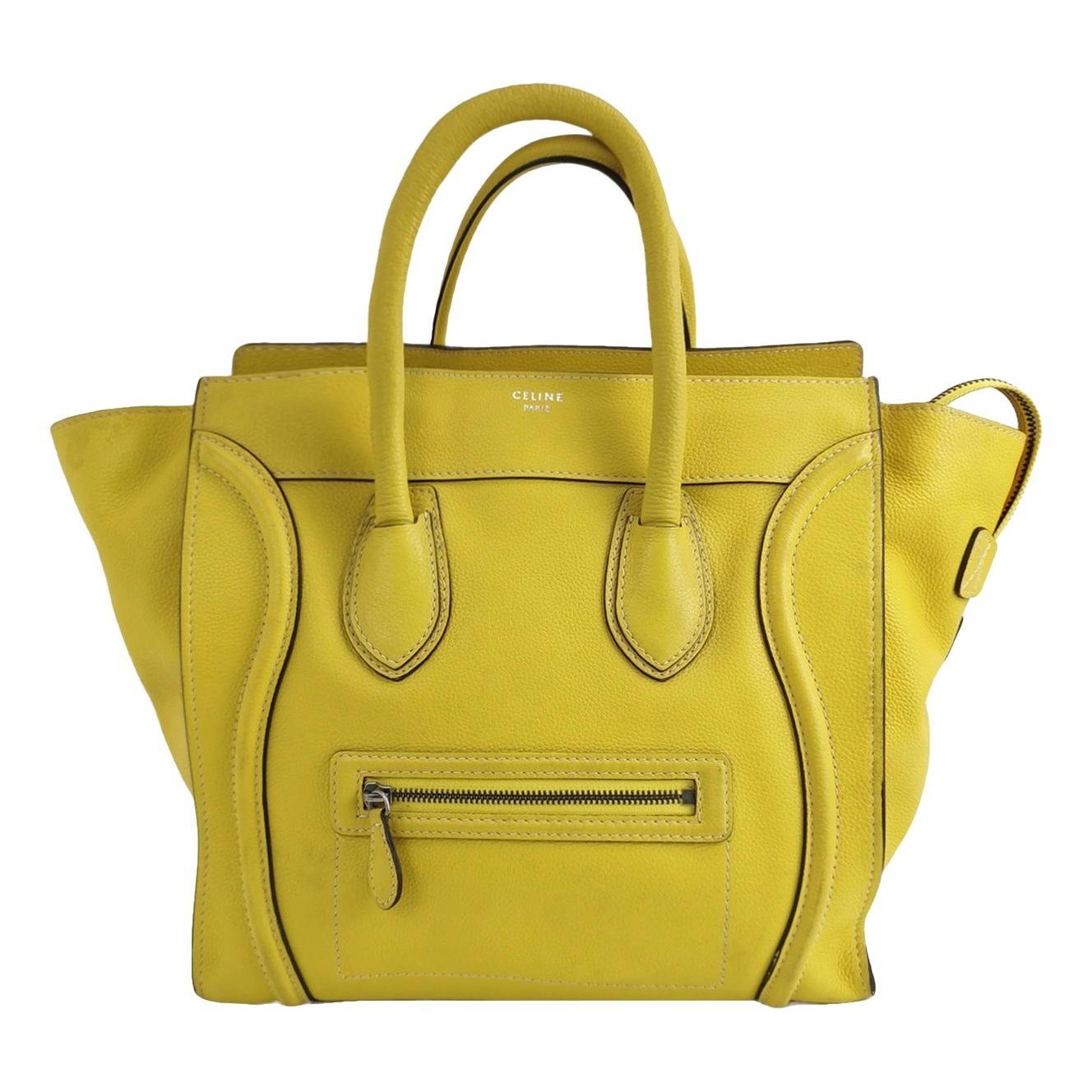 Luggage leather handbag