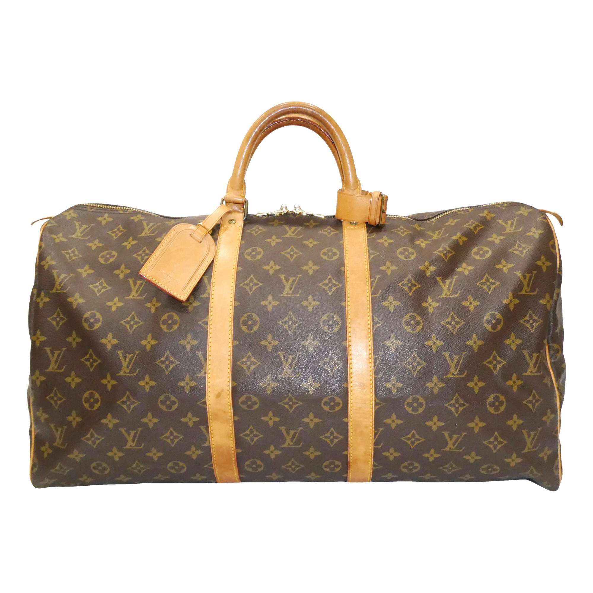 Keepall leather 48h bag