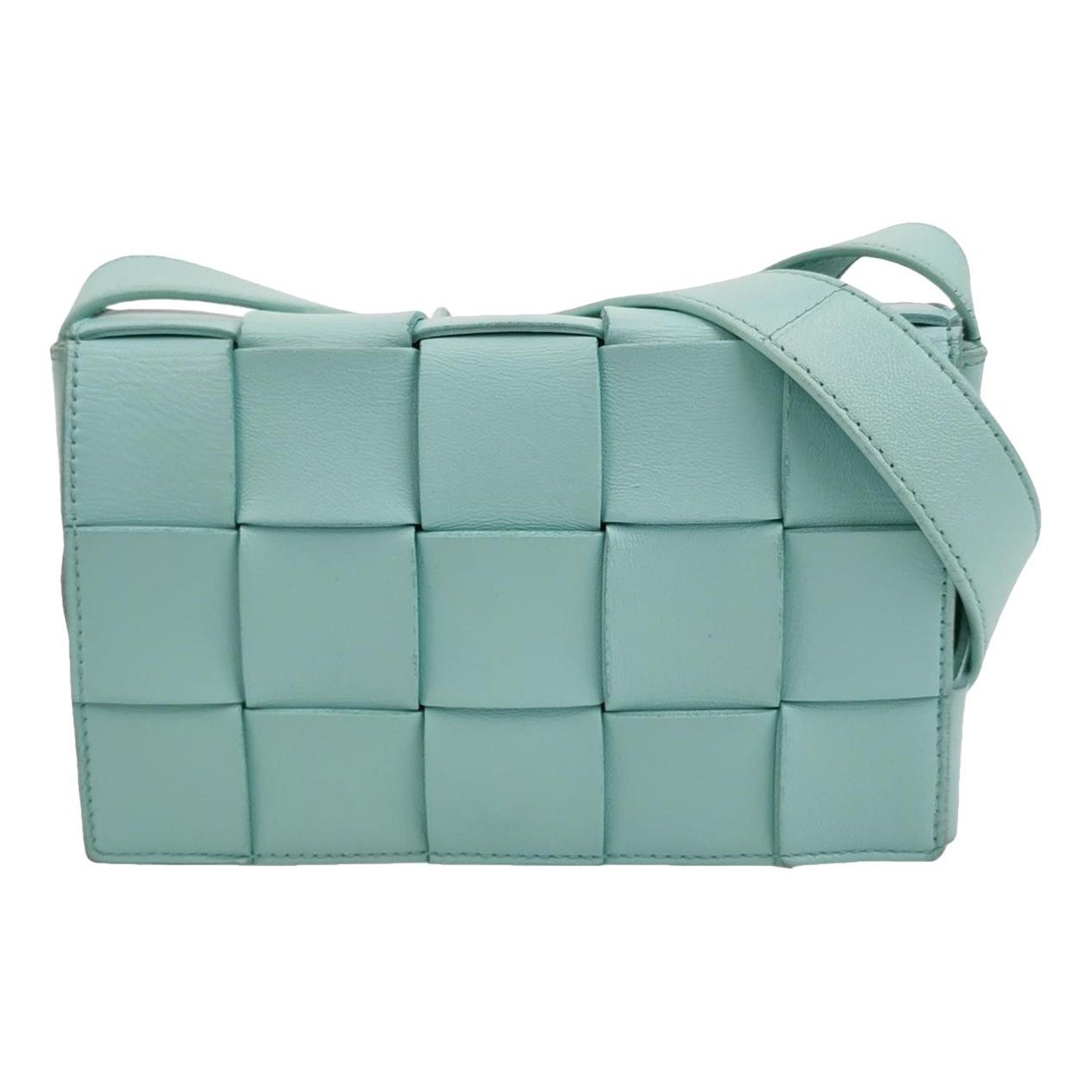 Brick Cassette leather handbag