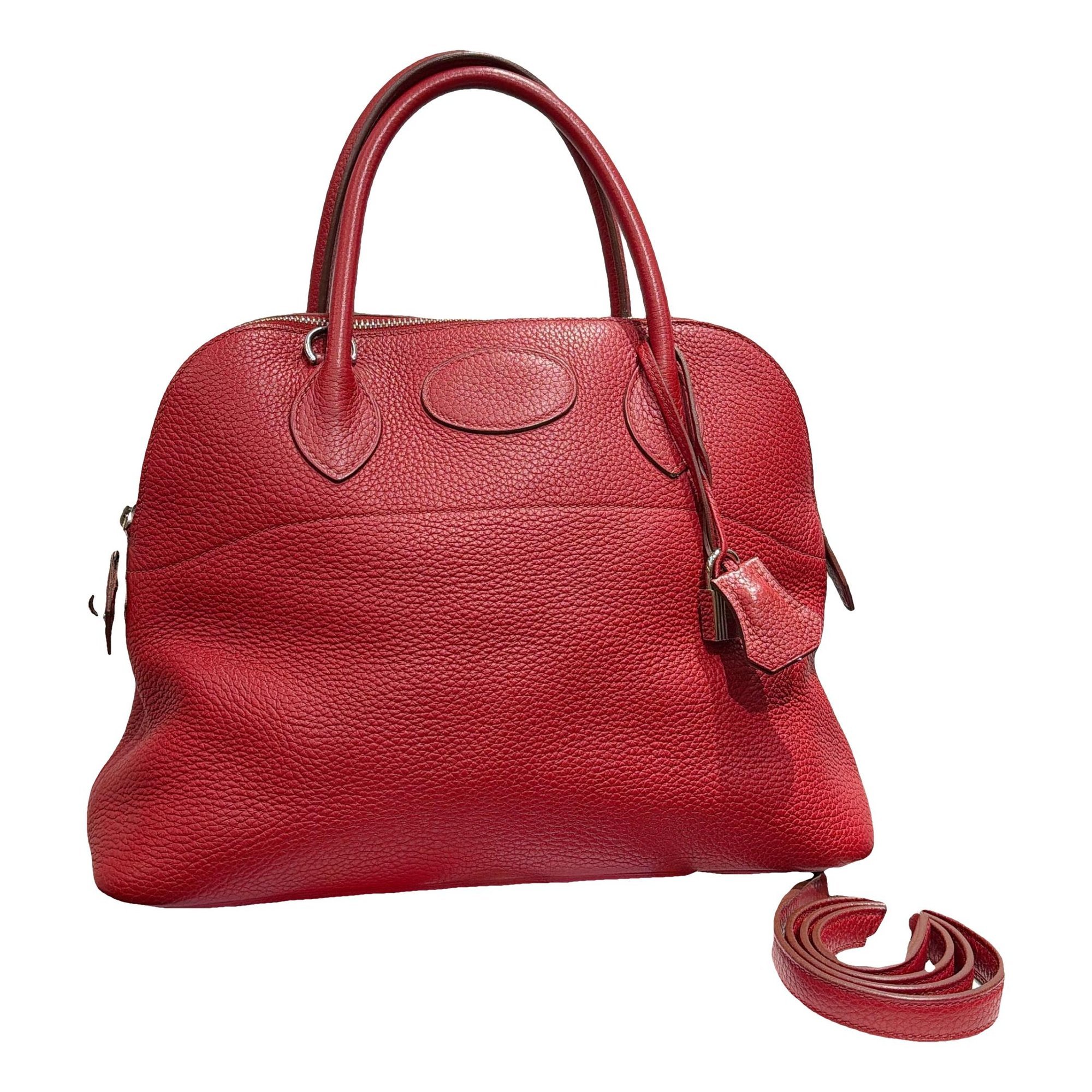 Hermes Bolide Handbag Bougainvillier