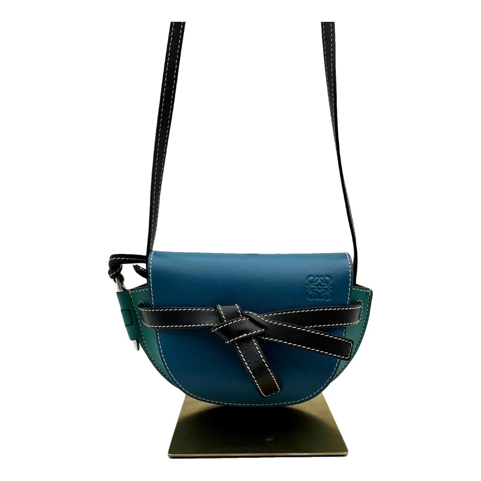 Gate leather crossbody bag