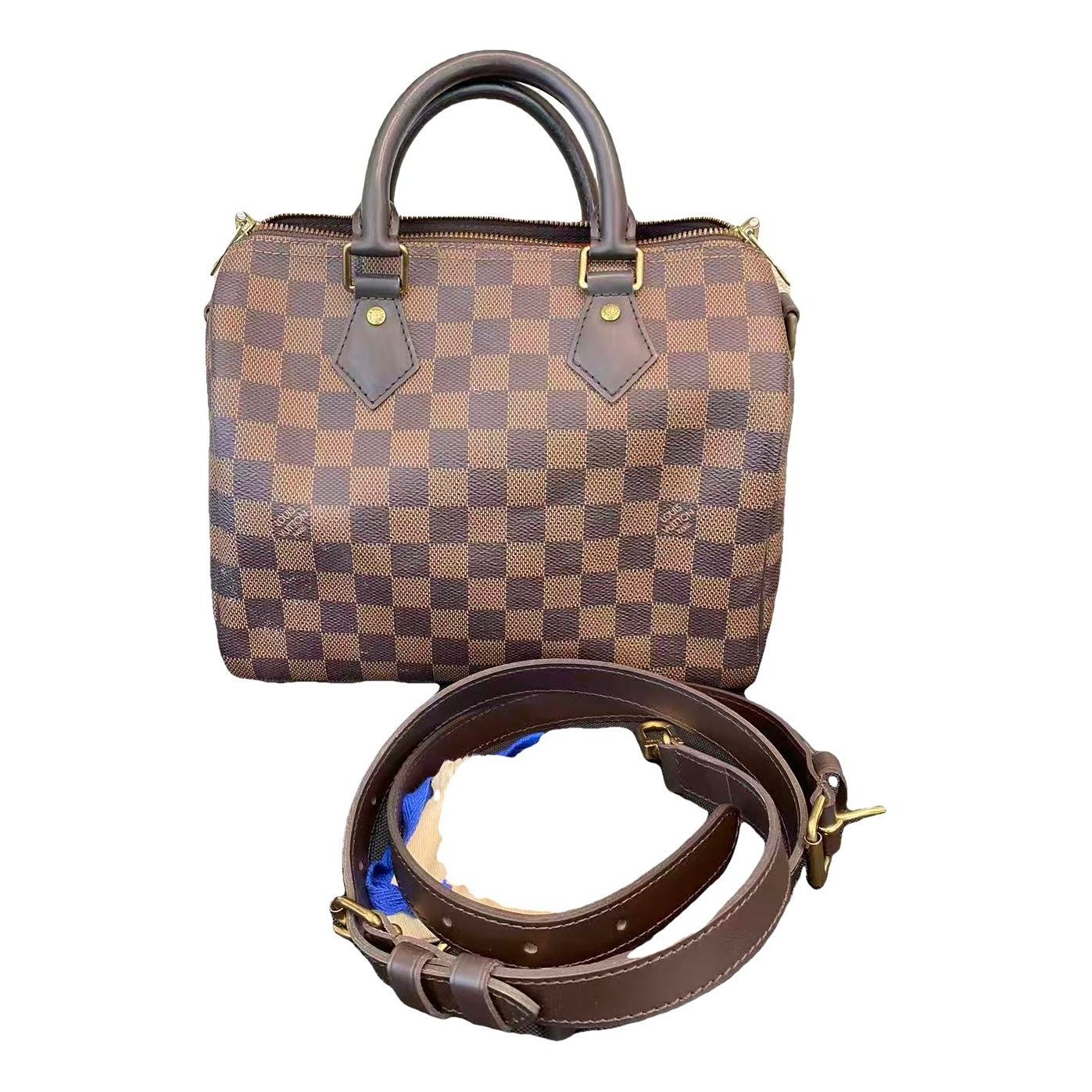 Louis Vuitton Speedy Bandoulière patent leather handbag