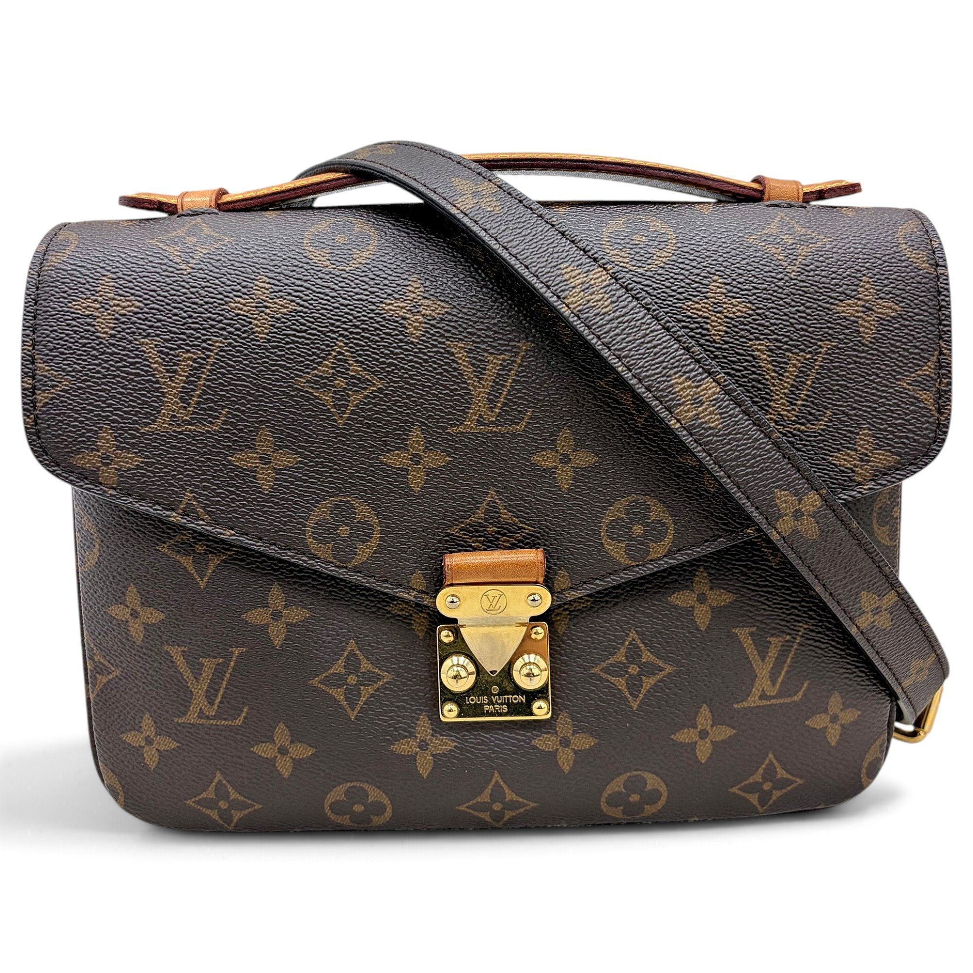 Metis leather handbag