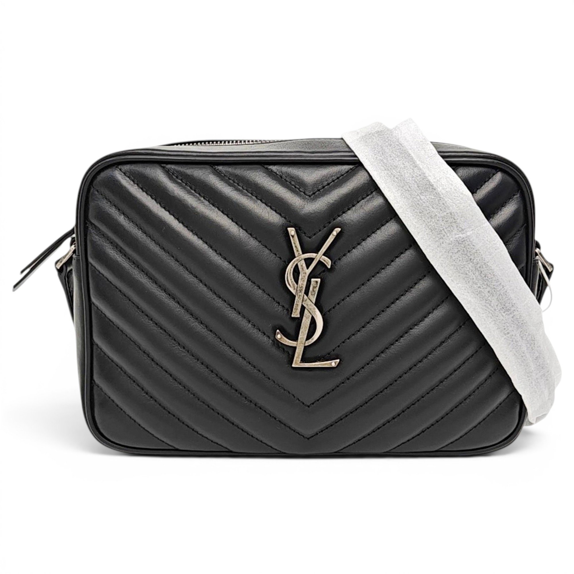 Camera Lou leather handbag