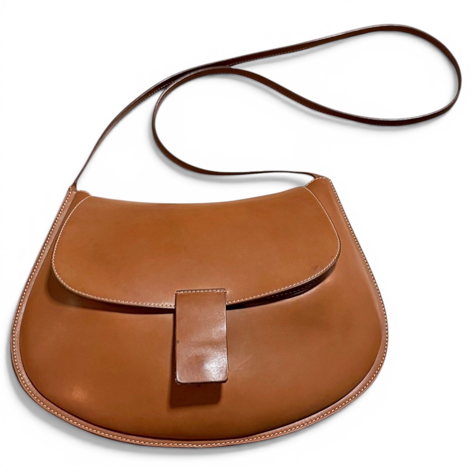 Leather crossbody bag