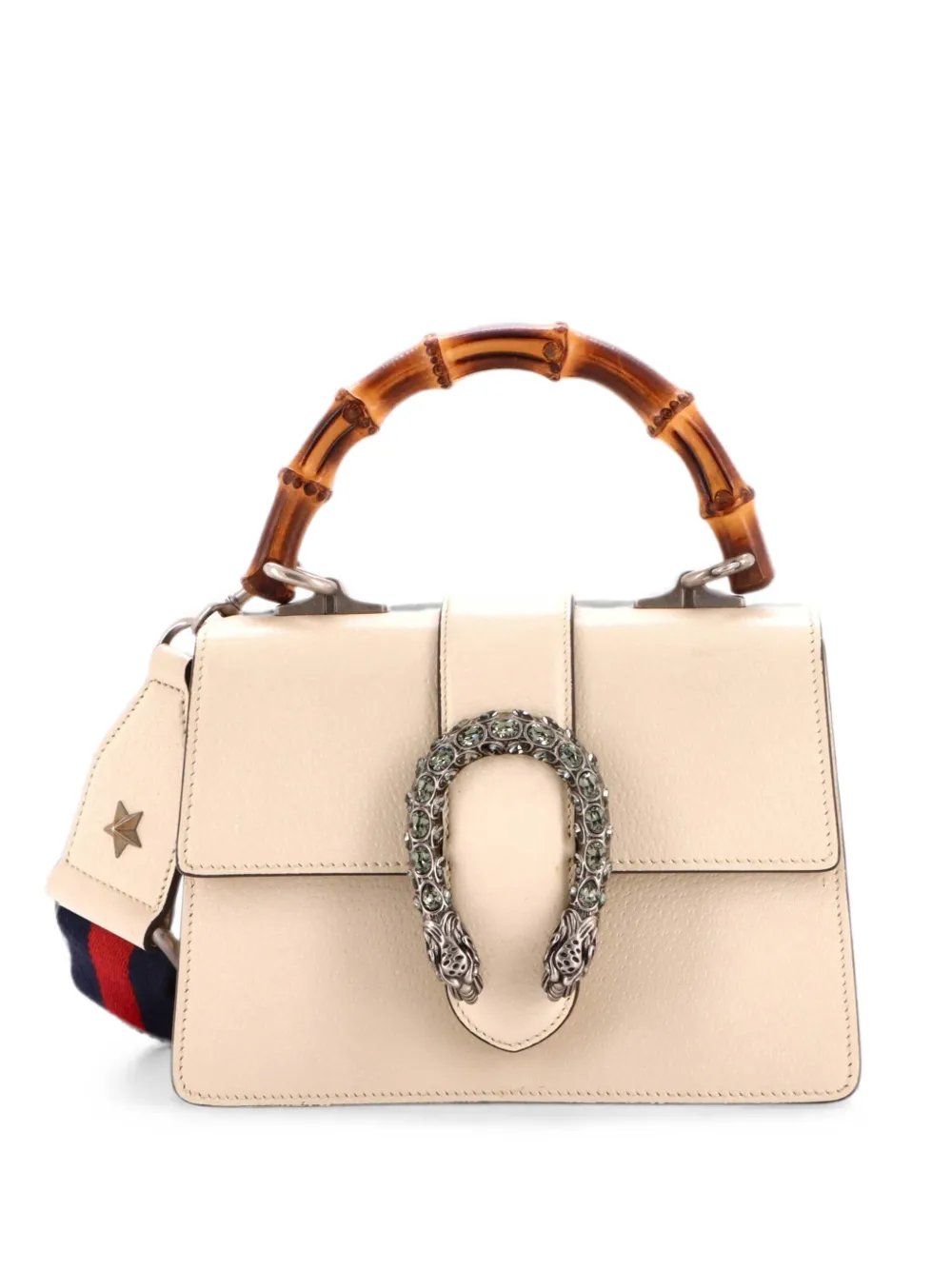 Dionysus Bamboo Top Handle Bag Leather Mini satchel