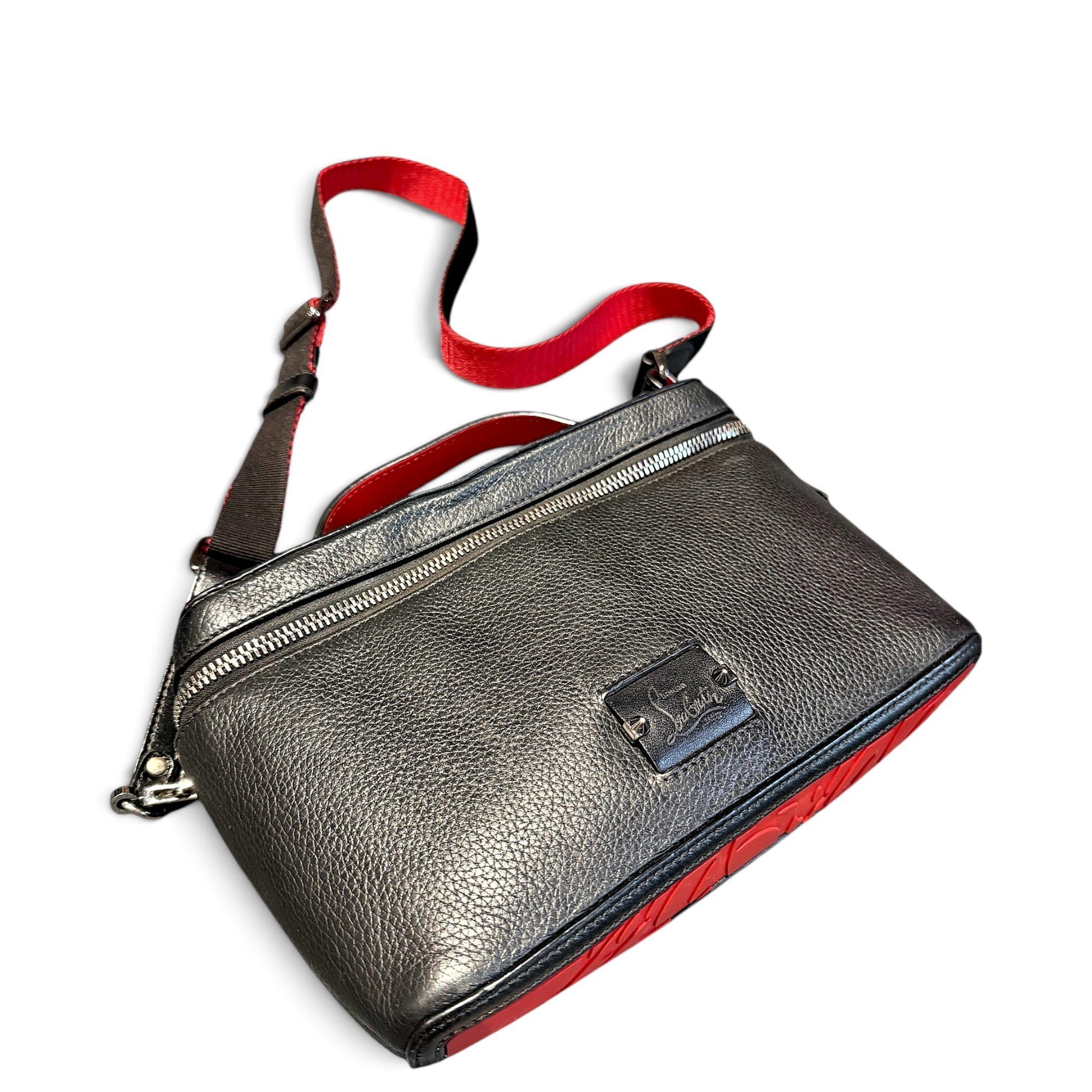 Leather crossbody bag