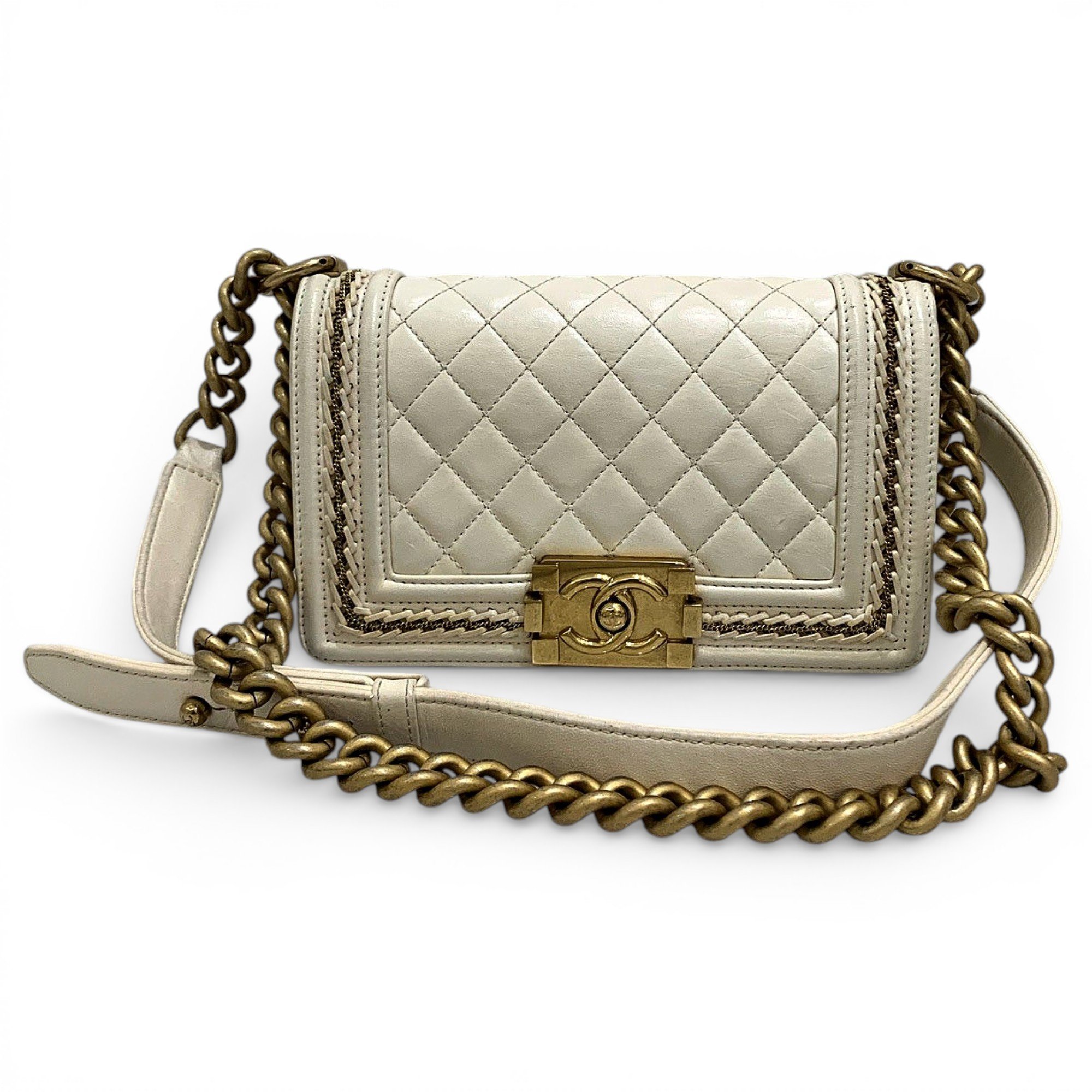 Boy leather handbag