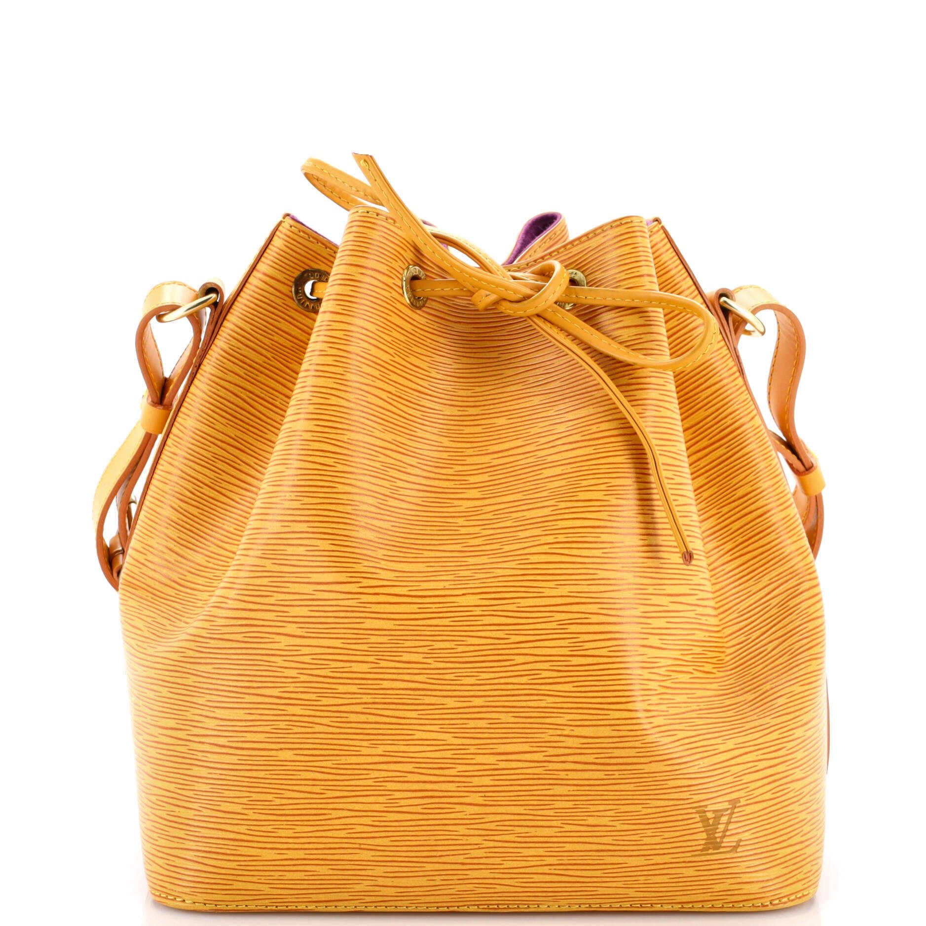 Louis Vuitton Petit Noe Handbag Epi Leather