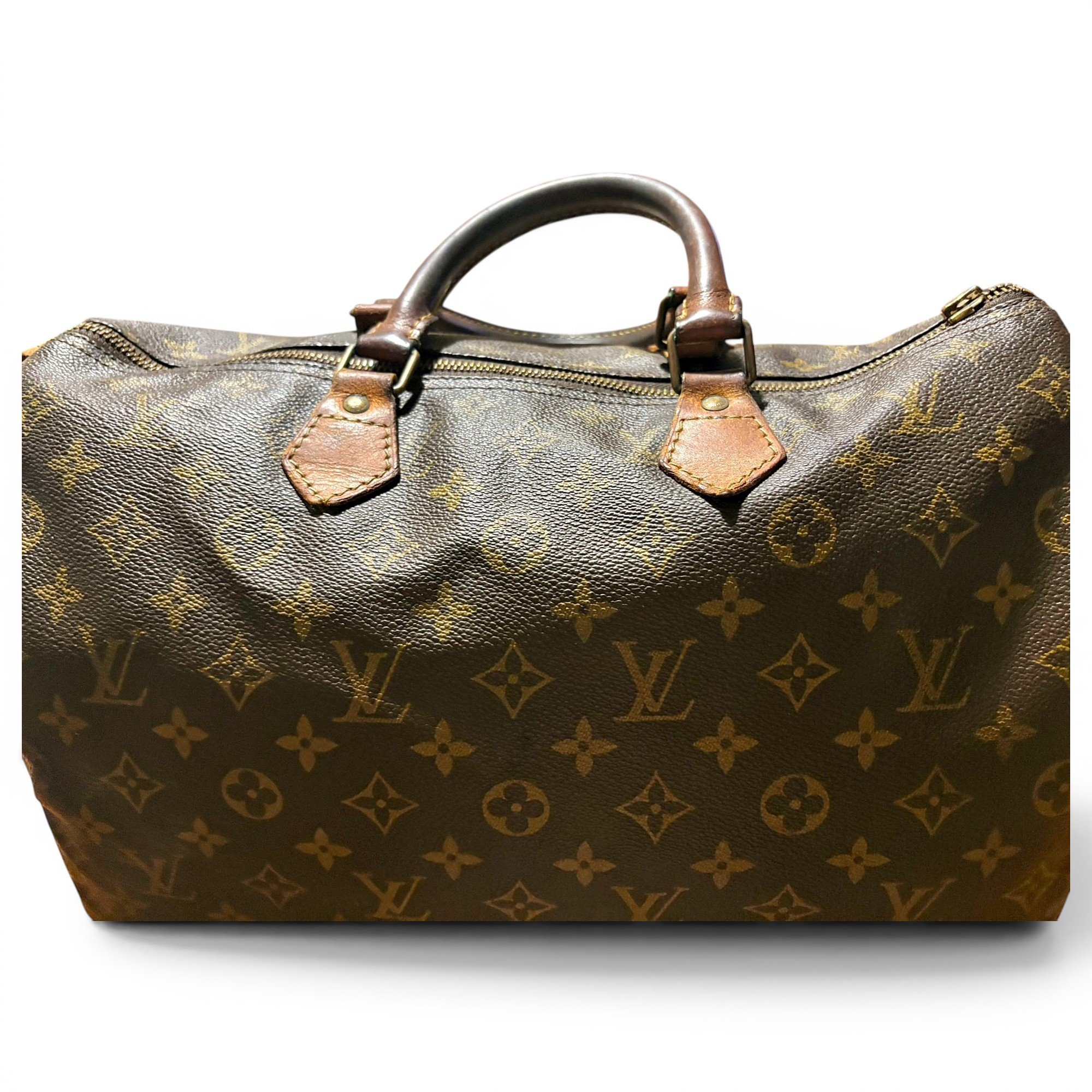 Speedy Bandoulière leather handbag