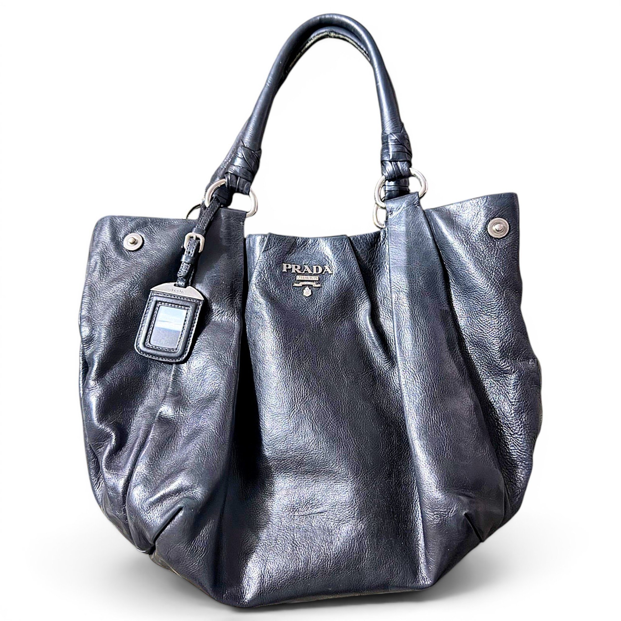 Leather handbag