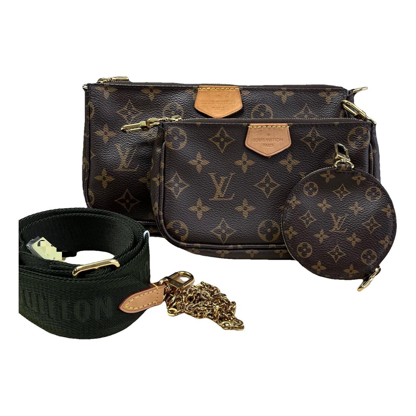 Multi Pochette Accessoires leather handbag