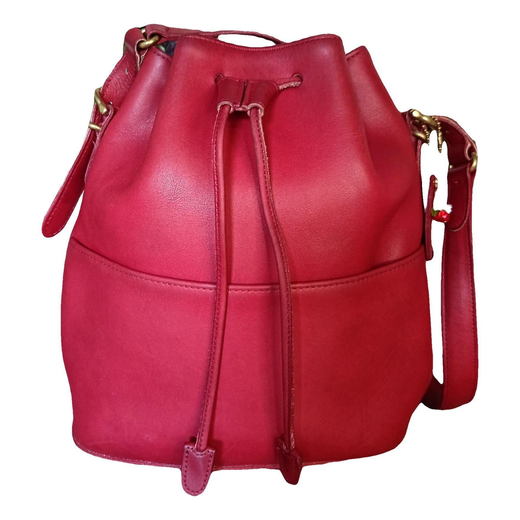 Leather handbag