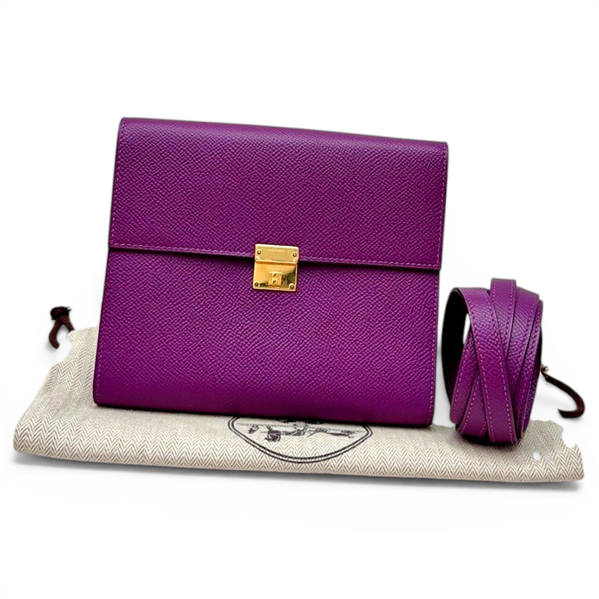 Clic 16 leather handbag