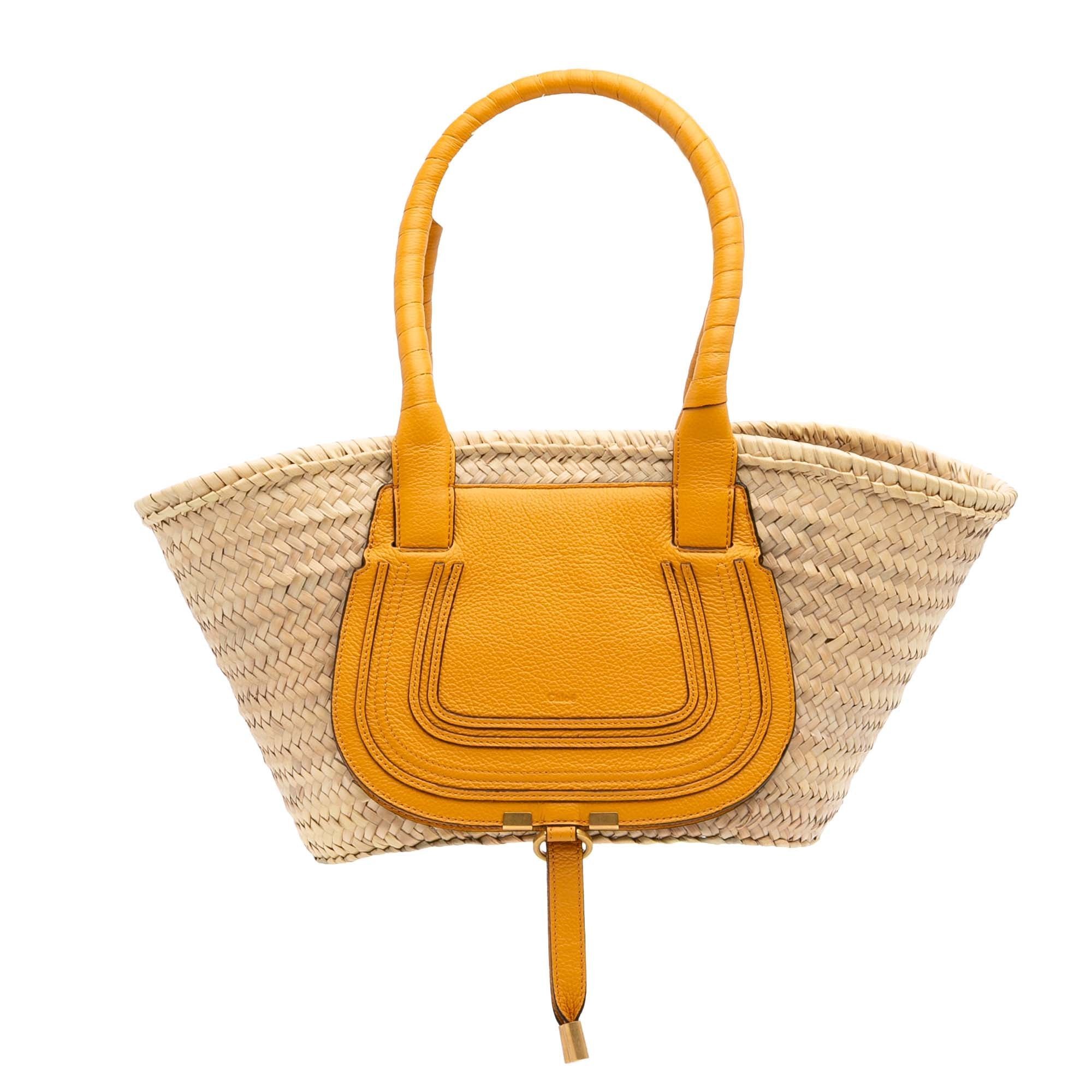 Leather tote