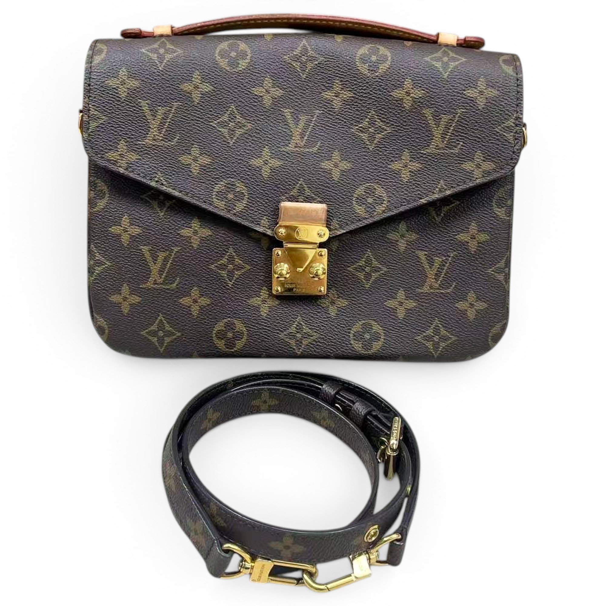 Metis leather handbag