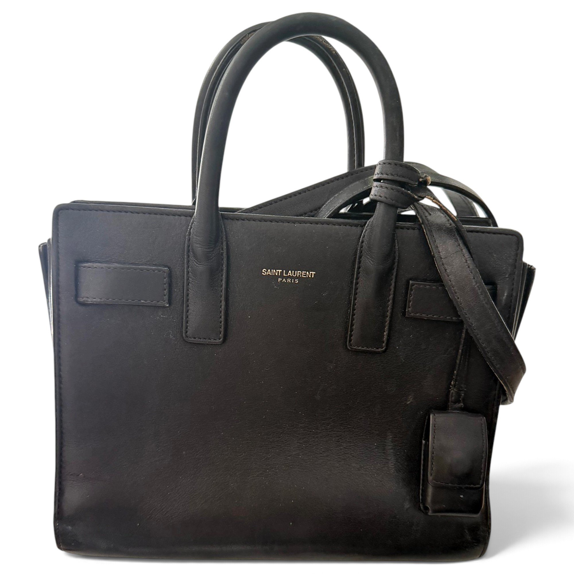 Sac de Jour leather tote
