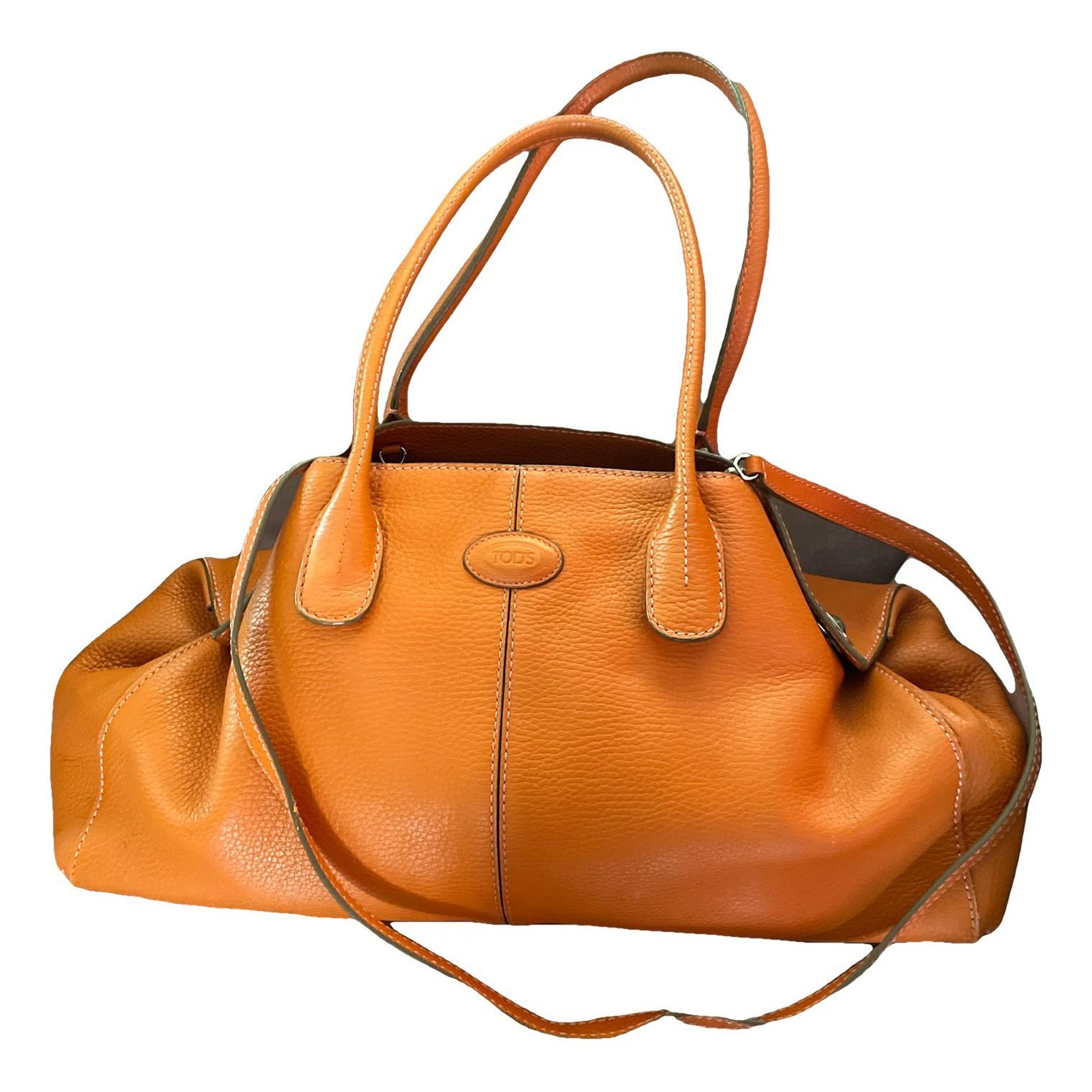 D Bag leather handbag