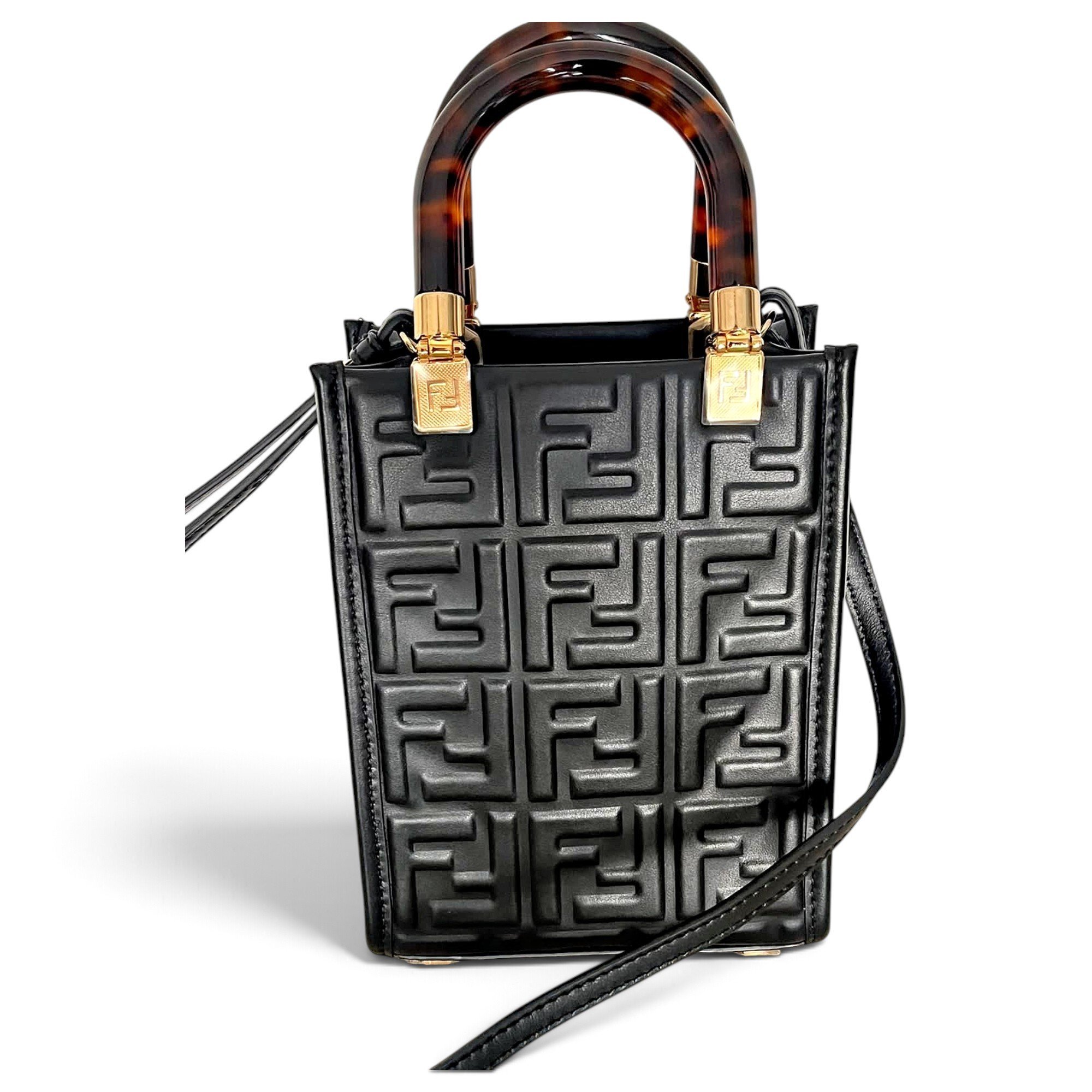 Sunshine leather tote