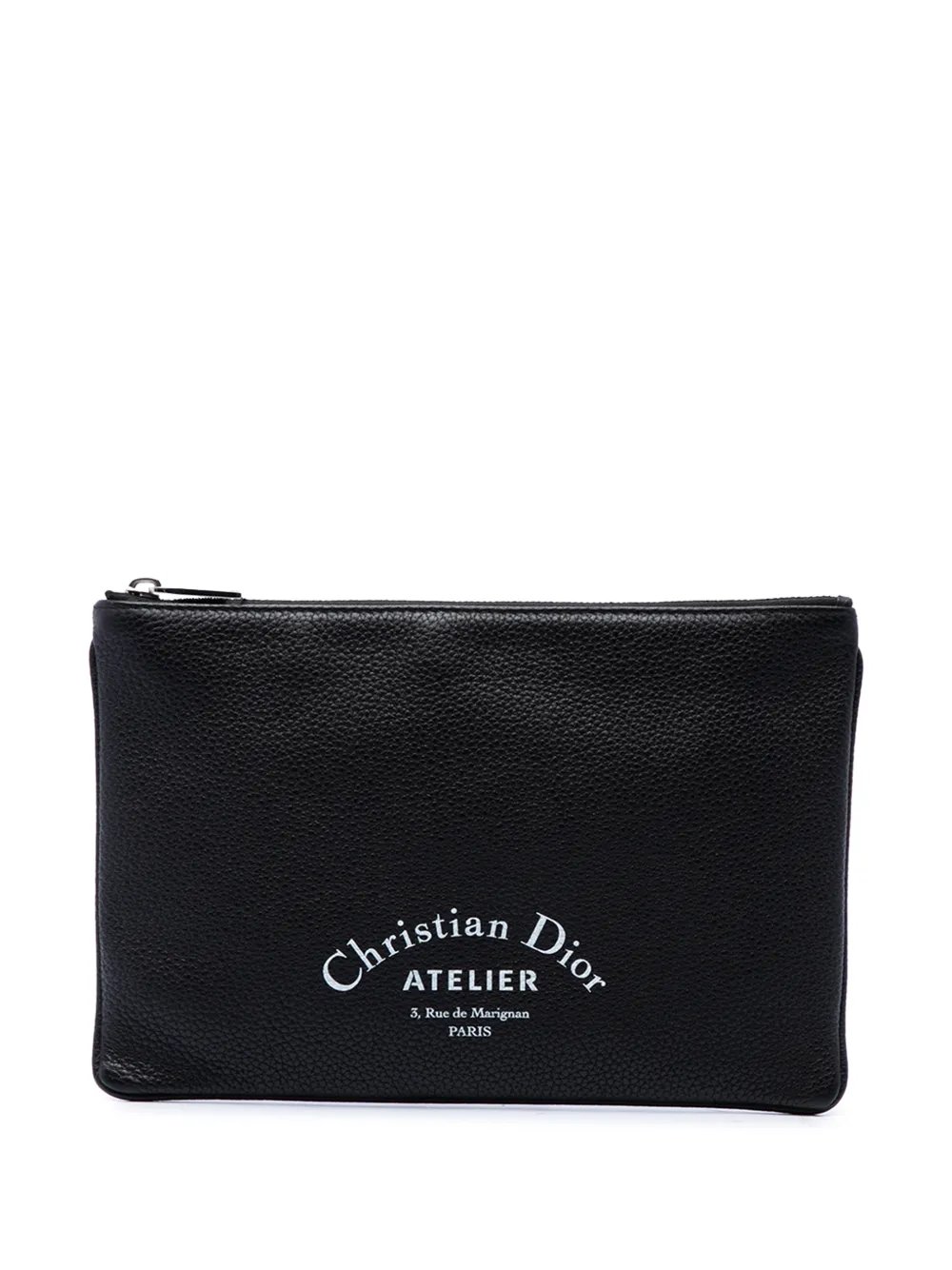 2018 Grained Calfskin Atelier clutch bag