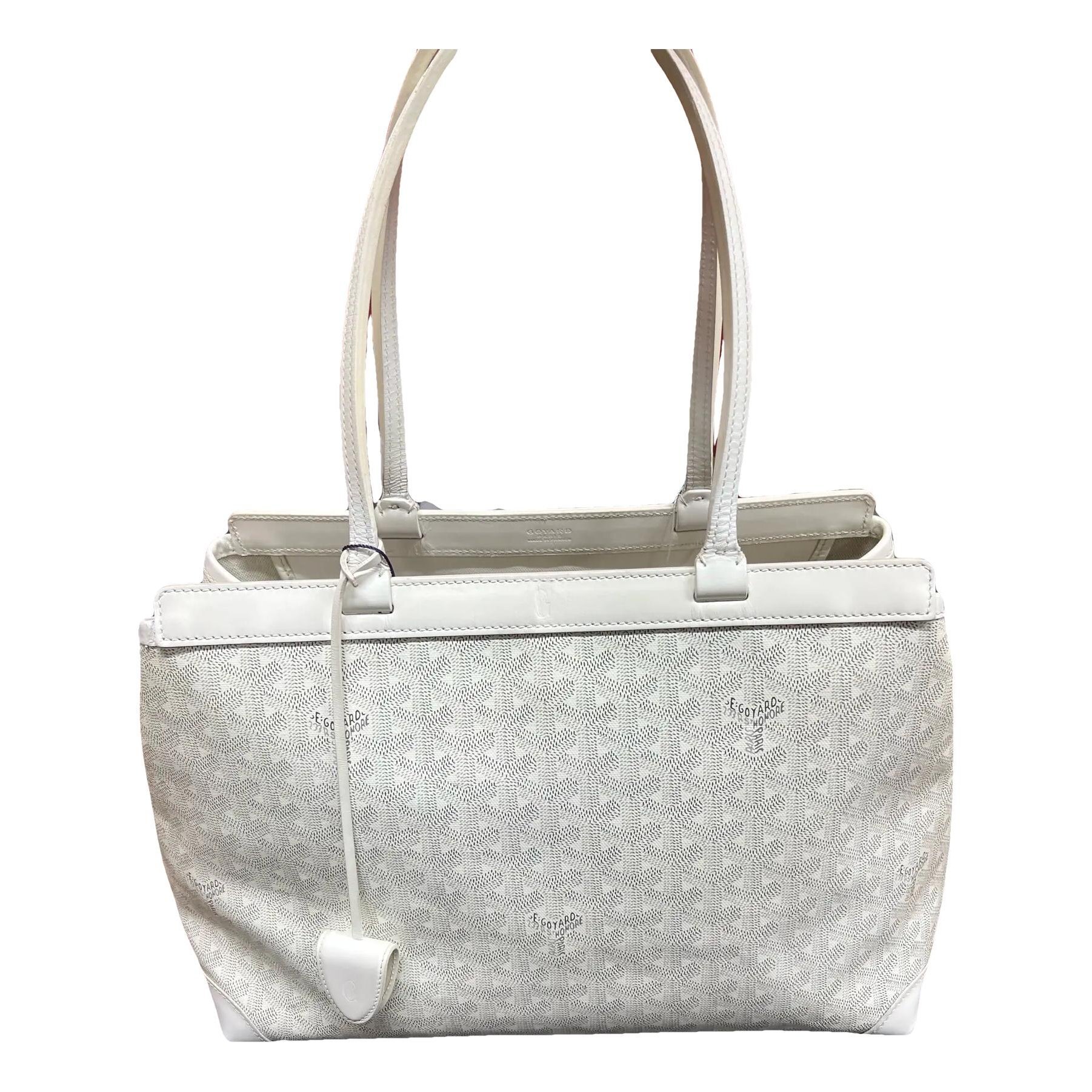 Goyard Bellechasse leather handbag