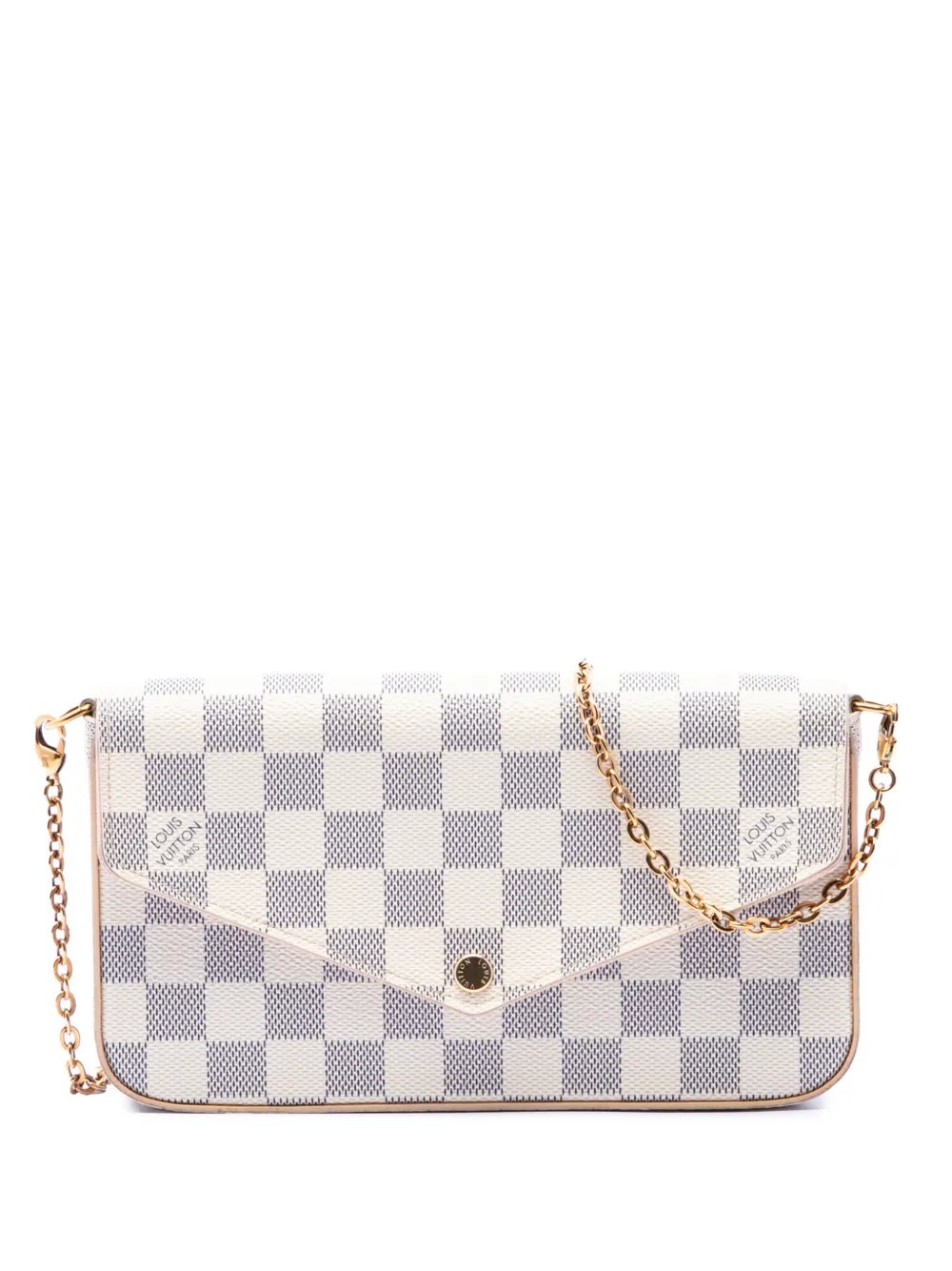2018 Damier Azur Pochette Felicie crossbody bag
