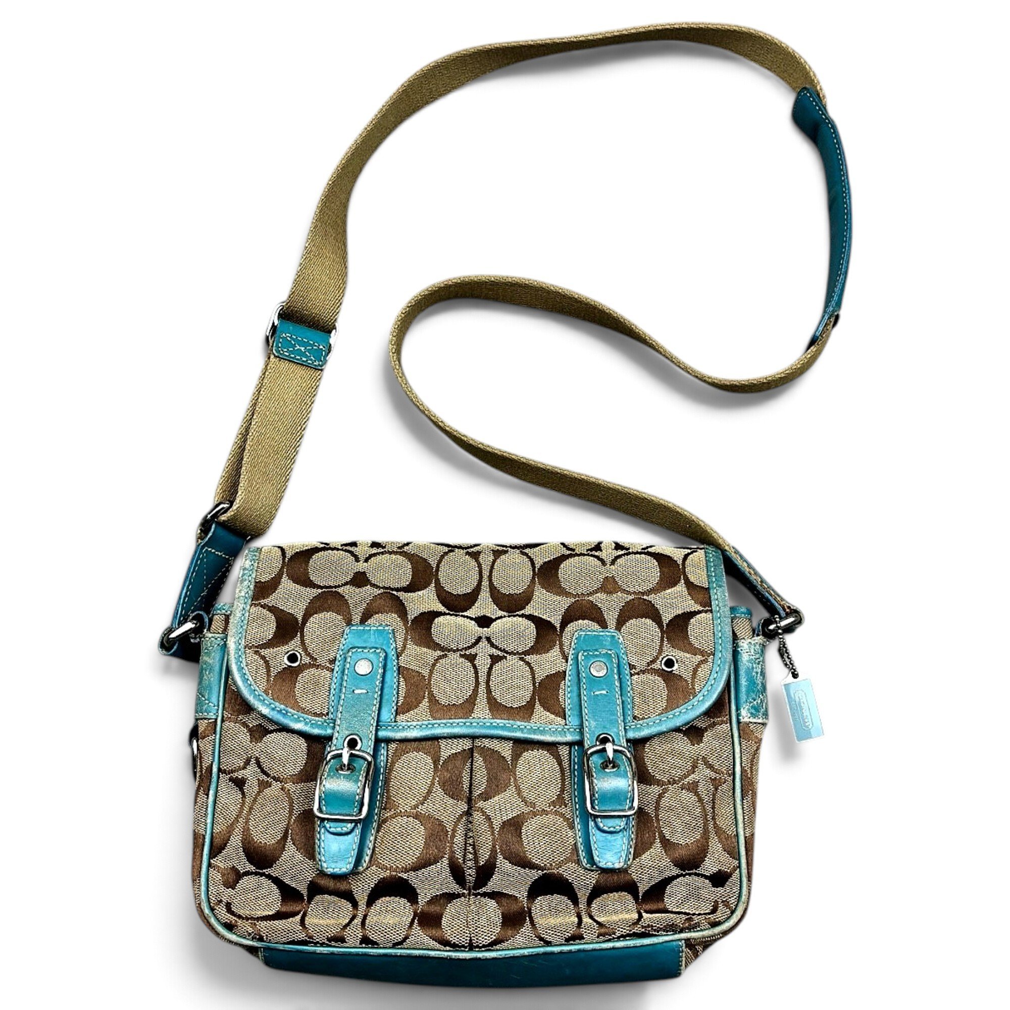 Canvas Courier Crossbody cloth crossbody bag