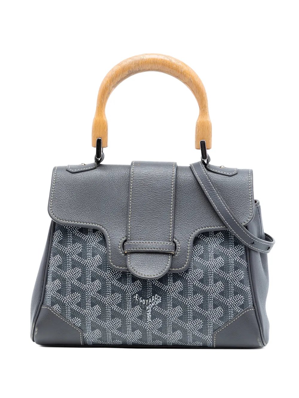 2019 Mini Goyardine Saigon Souple satchel