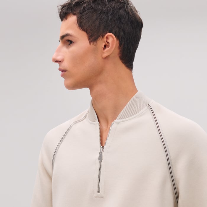 Vapeur "Reversible Sport" Zipped T-shirt