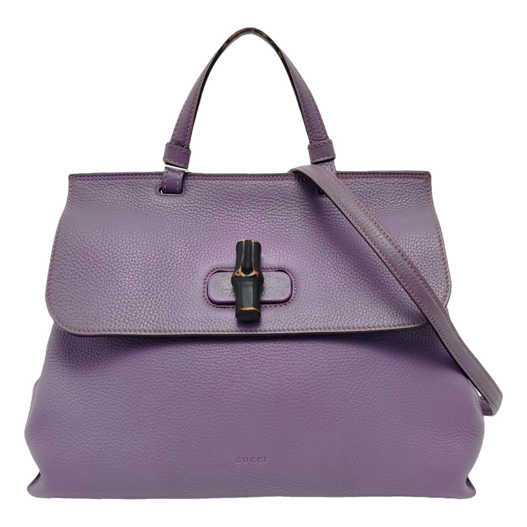 Bamboo Daily Top Handle leather handbag