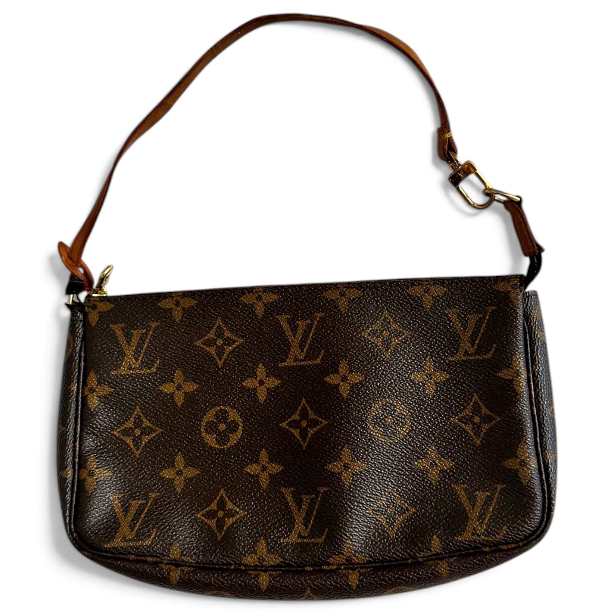 Trotteur leather handbag