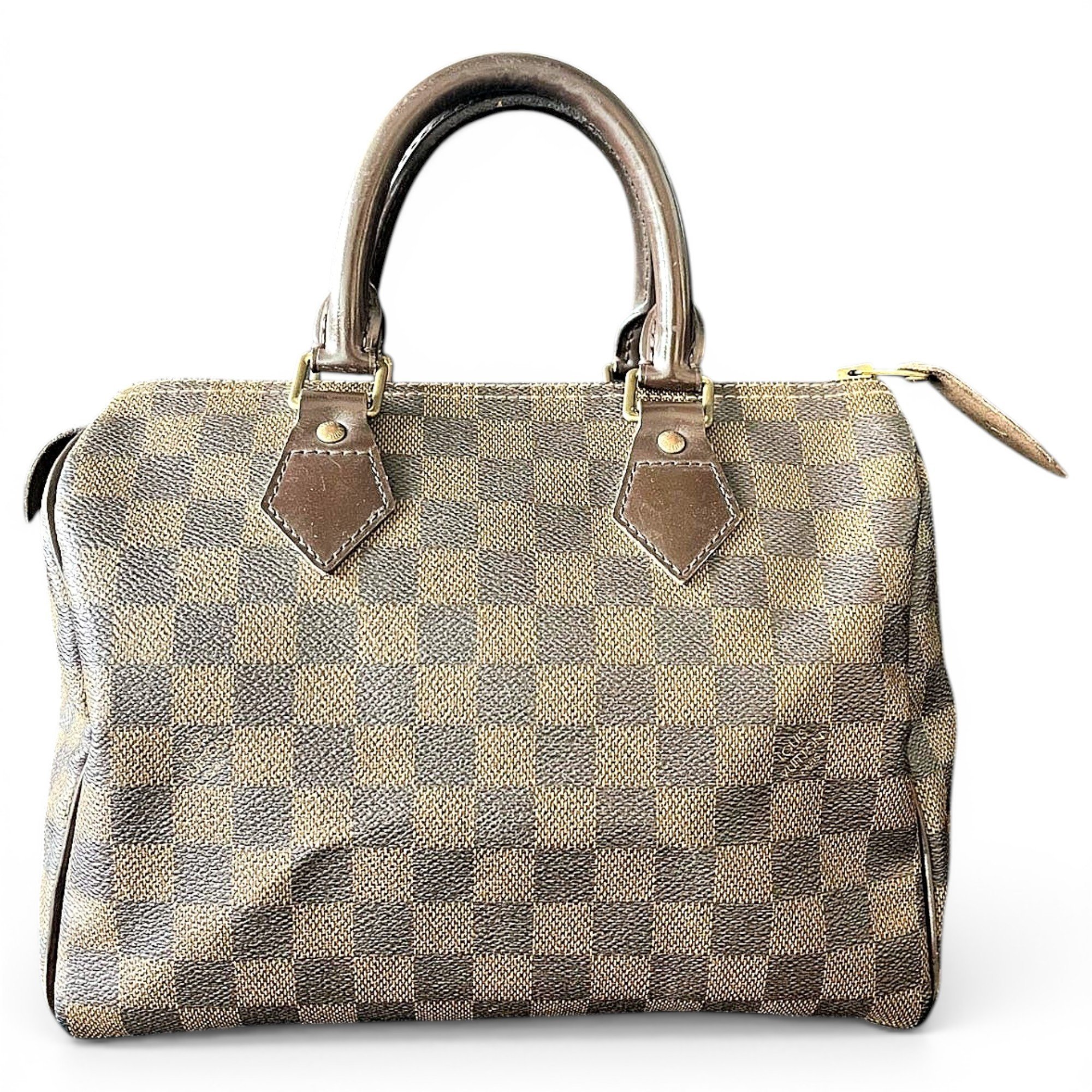 Leather bowling bag